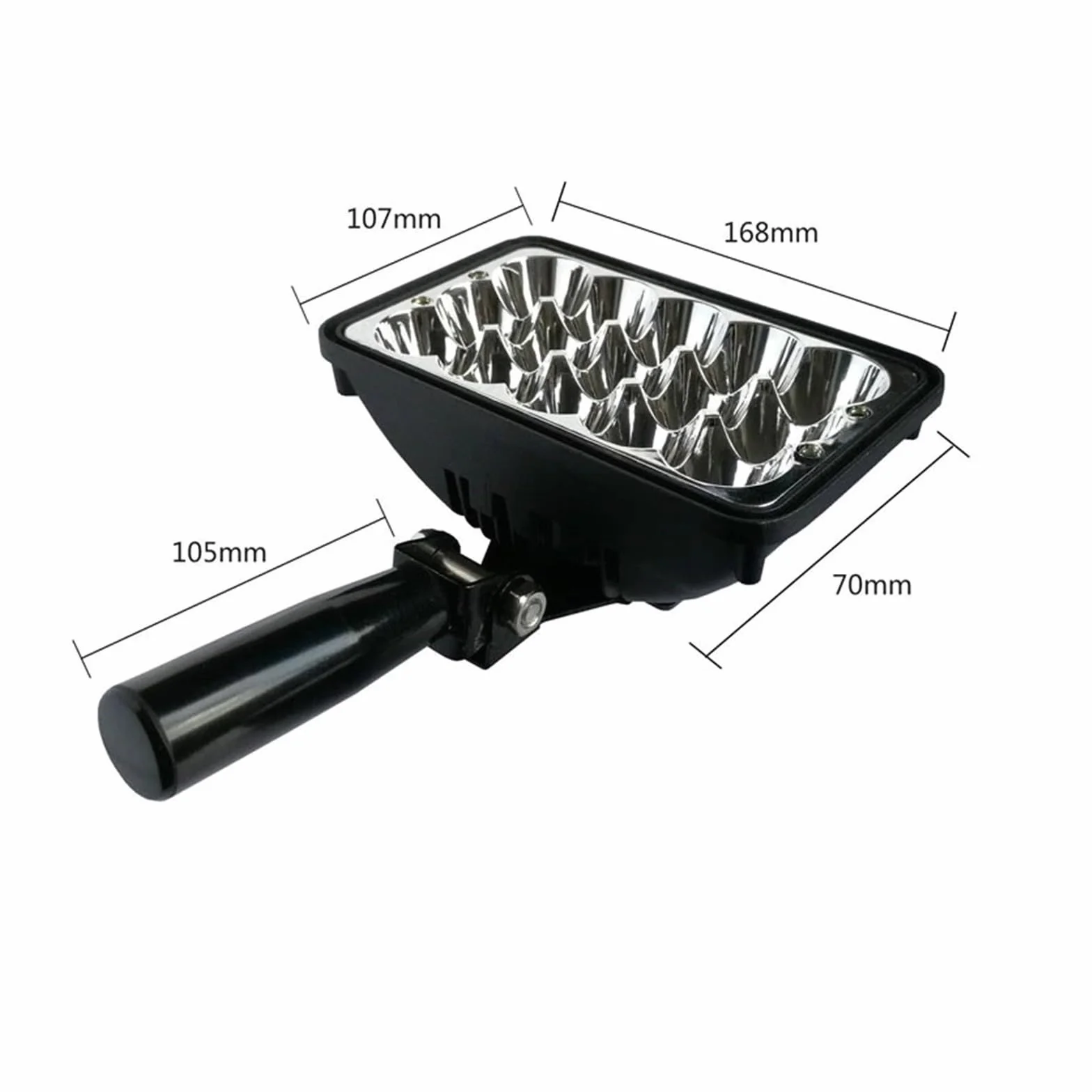 Światło UV LED, przenośna lampa polimeryzacyjna UV 300 W 395 nm, uchwyt UV lampa bezcieniowa, bez cienia lampa do wykrywania wad, światłoczuła lampa z żywicy do paznokci