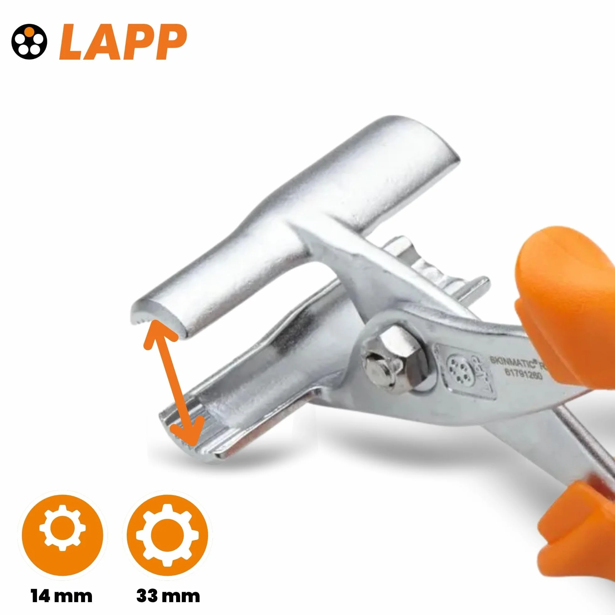 Zacisk montażowy LAPP 61791260 metal 1 szt