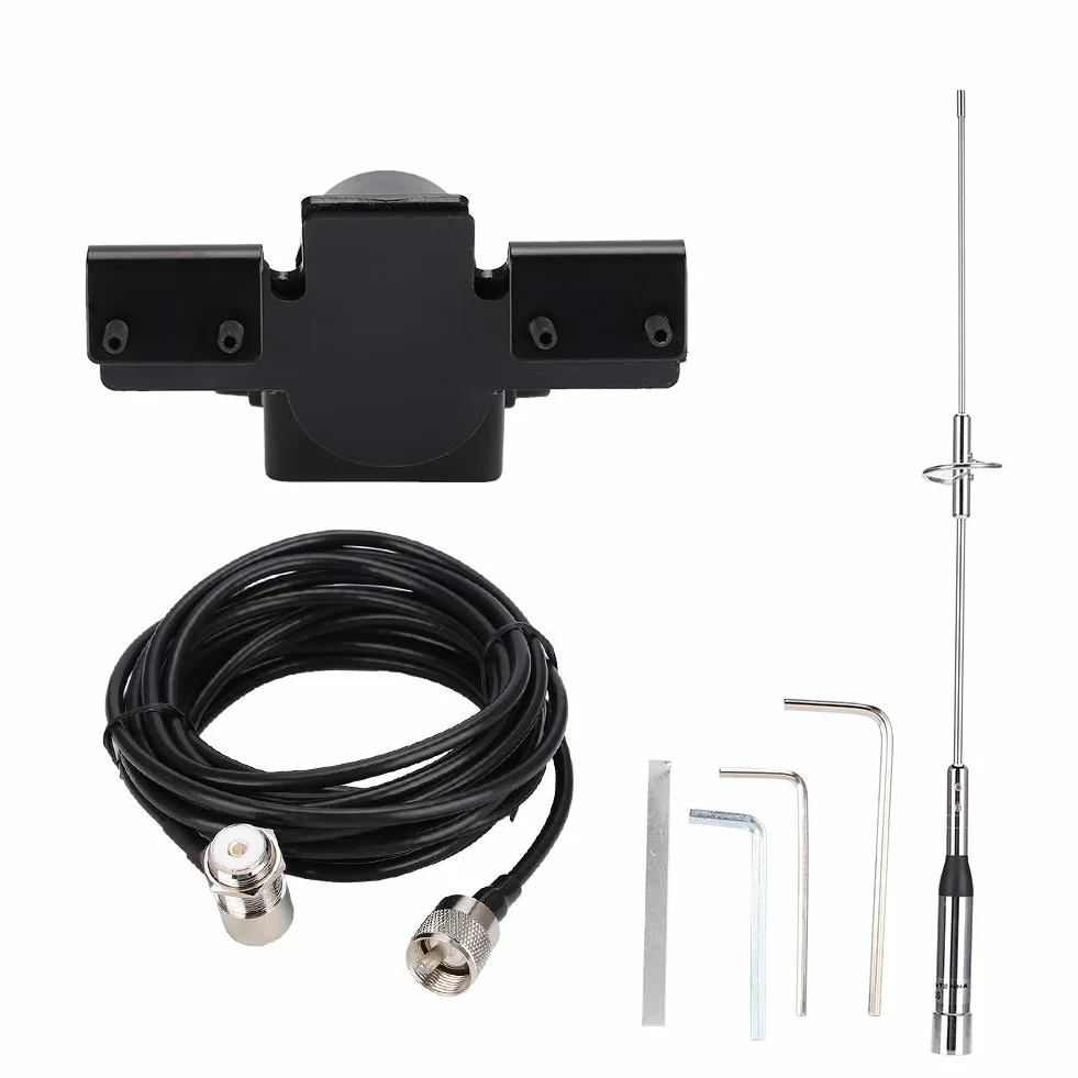 Antena samochodowa VHF/UHF NL-770S 144/430MHz 2.15/3.0dBi wodoodporna magnetyczna 5m