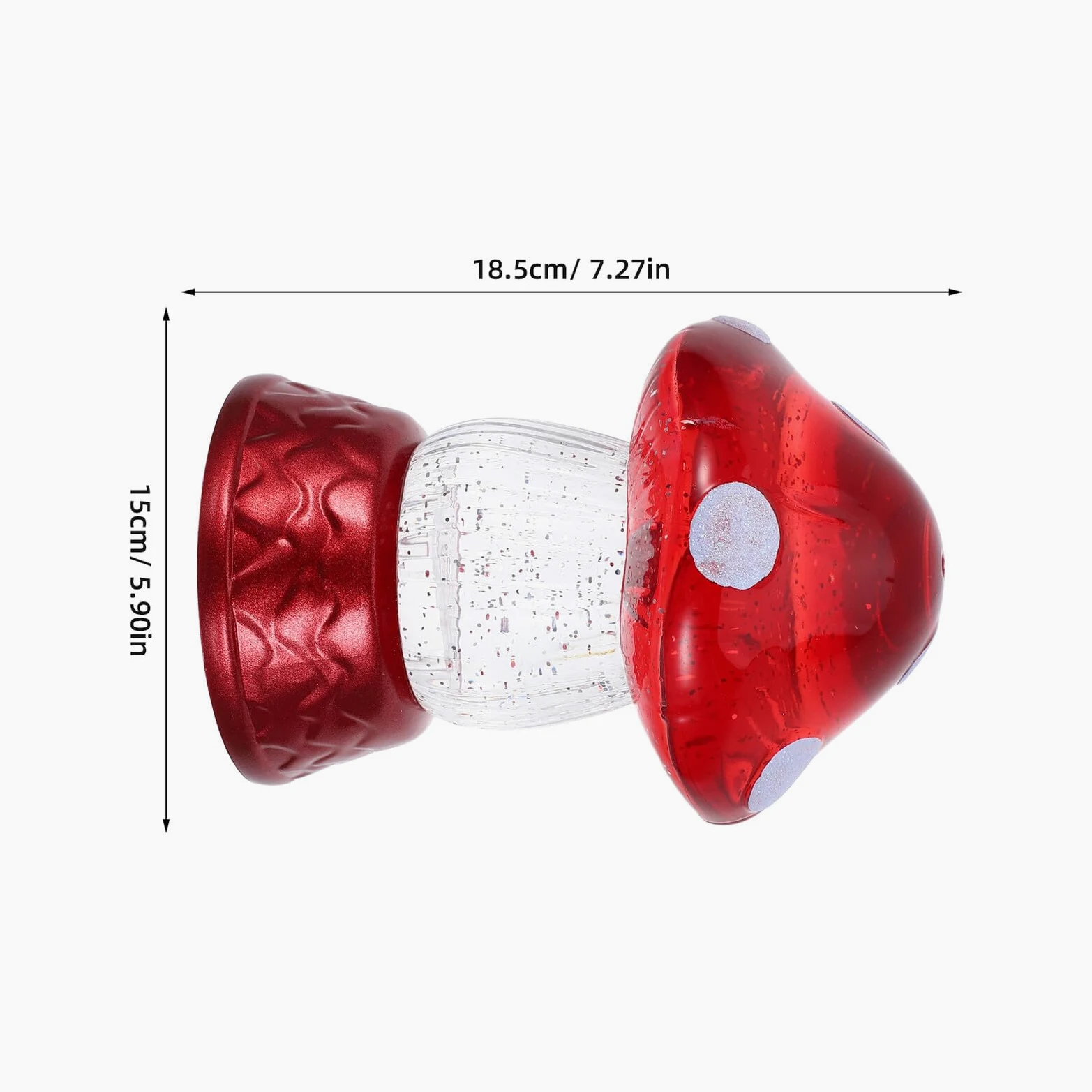Lampka Nocna Kształcie Grzybka LED Miękkie Światło bez Olśnienia Urocza Dekoracja Do Sypialni i Pokoju Dziecięcego Mała Lampka Stołowa Biurko Idealna Prezent Świąteczny