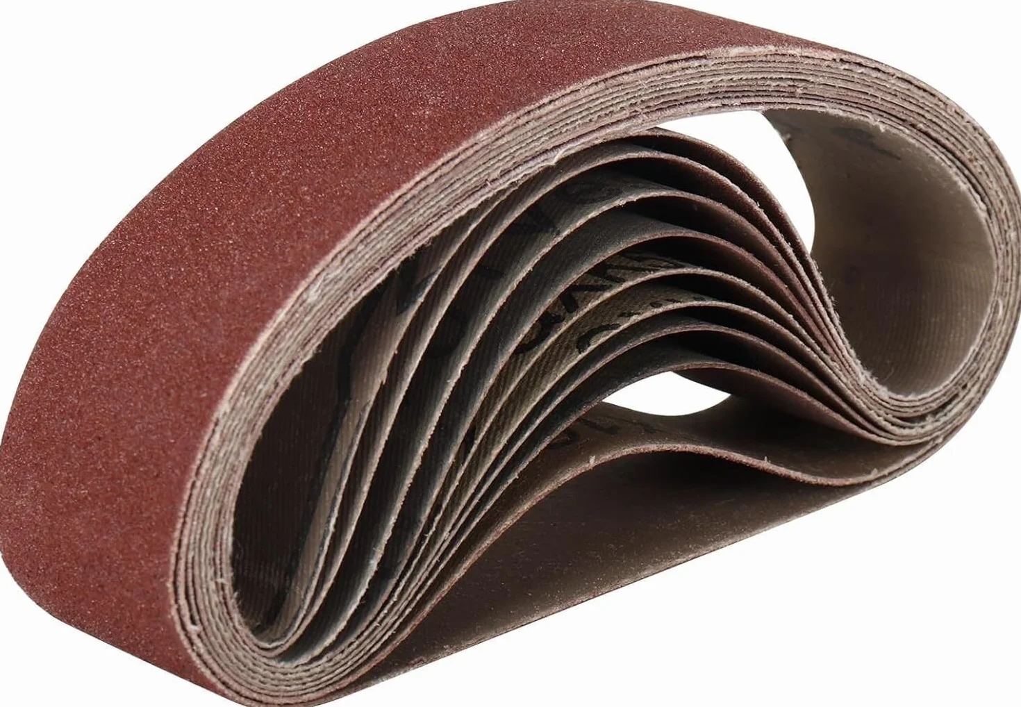 10 sztuk szlifierka taśmowa taśmy szlifierskie 762x25mm tlenek glinu materiał ścierny 60-1000 grys narzędzie do szlifowania drewna(180#)