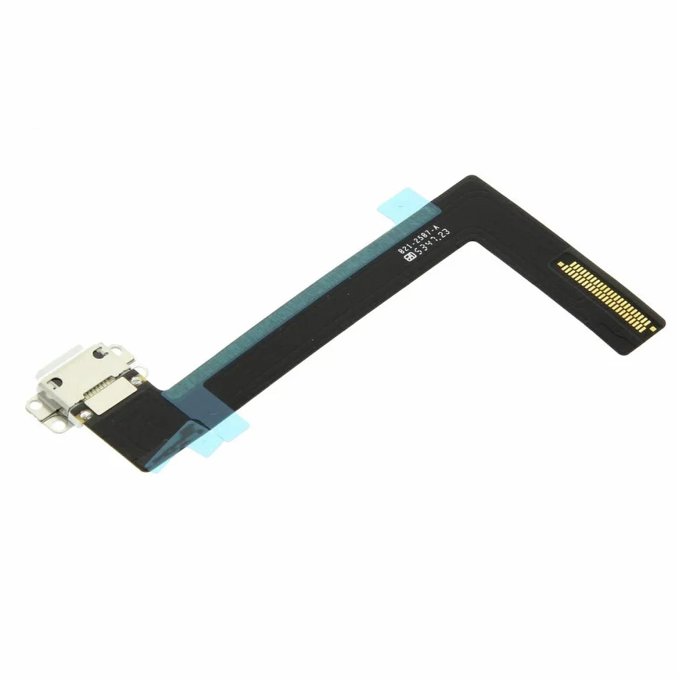 MMOBIEL DOCK CONNECTOR Kompatybilny z iPad Air 2 (2014) / iPad 6 (2018) - Port Flex kabel - wymiana - w tym. Śrubokręty - białe