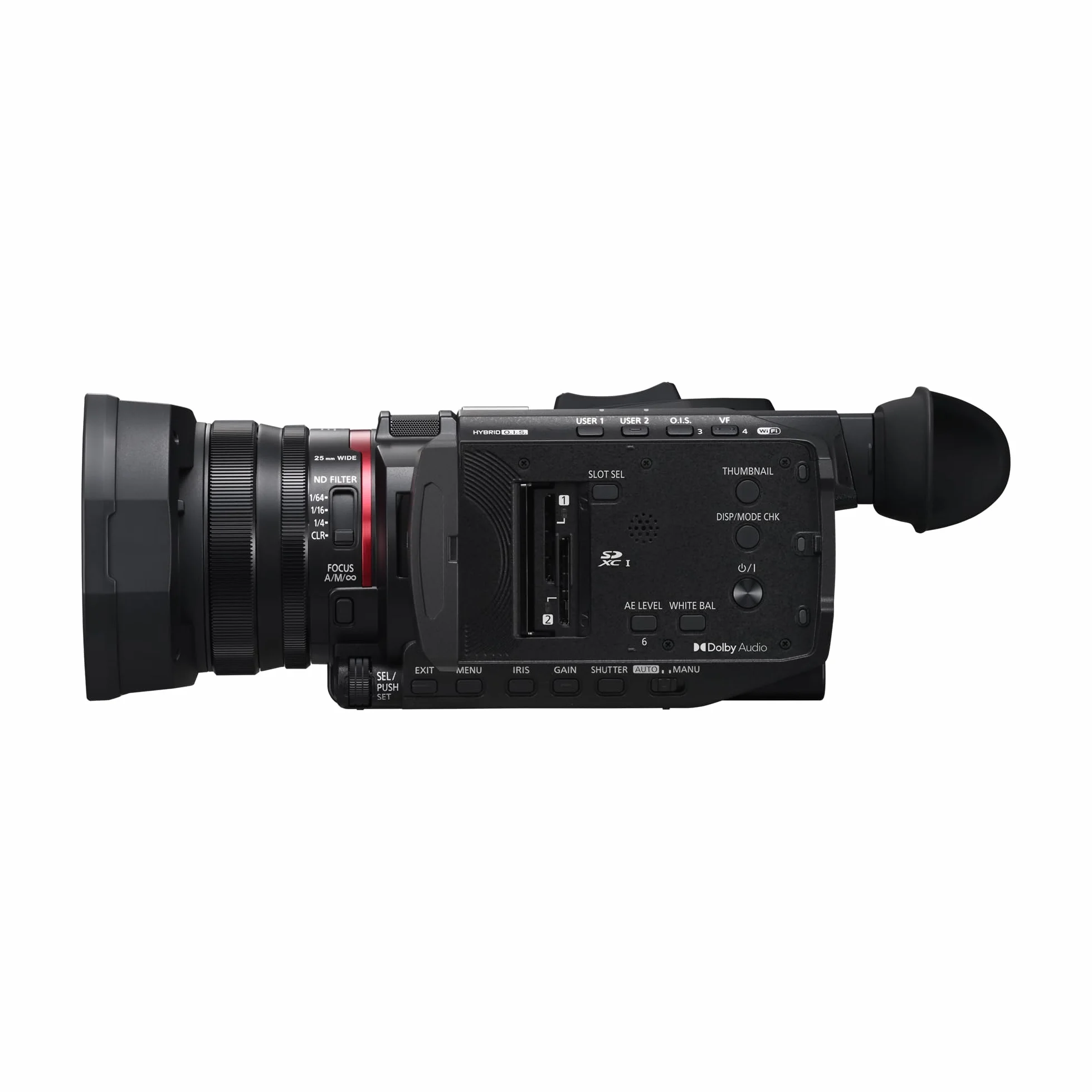 PANASONIC HC-X1600E Camcorder 4K Noir
