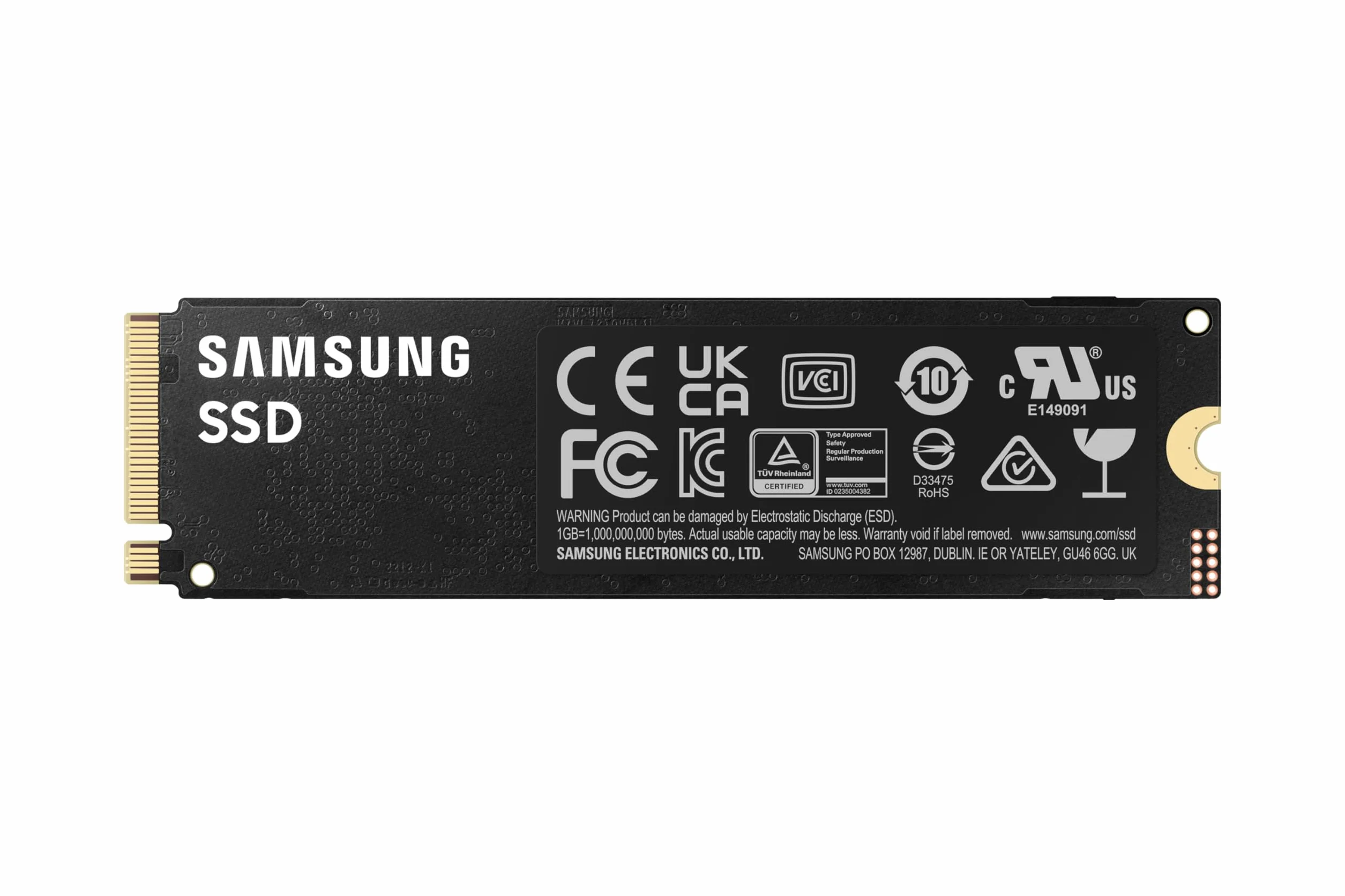 Samsung 990 Pro MZ-V9P1T0BW Dysk Ssd, Czarny, 1 TB