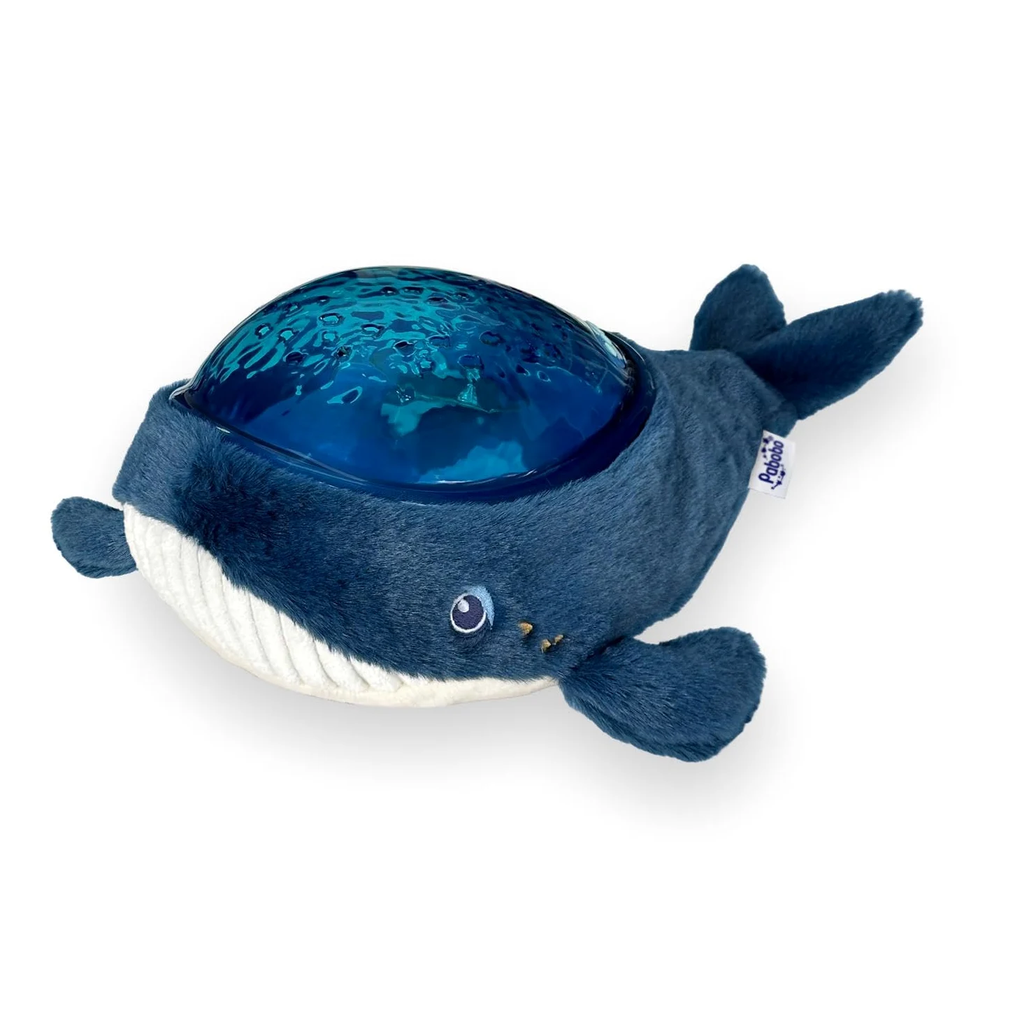 Pabobo Wyjątkowo miękka lampka nocna Aqua Dream Wieloryb