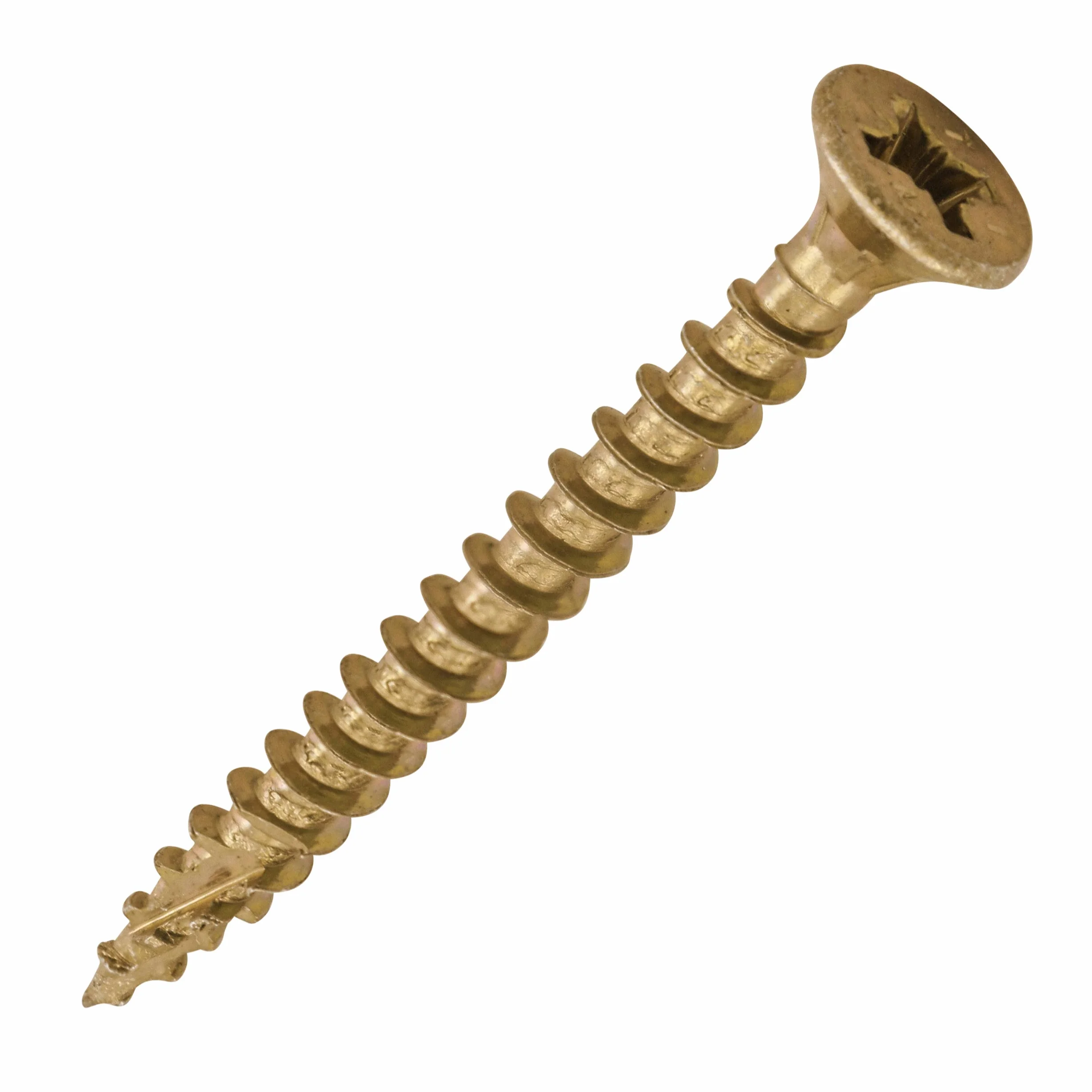 TIMco C2 wielofunkcyjne zaawansowane śruby 4,0 x 40 mm - Pozi - łbem stożkowym - żółty - (pudełko 200) - 40040C2