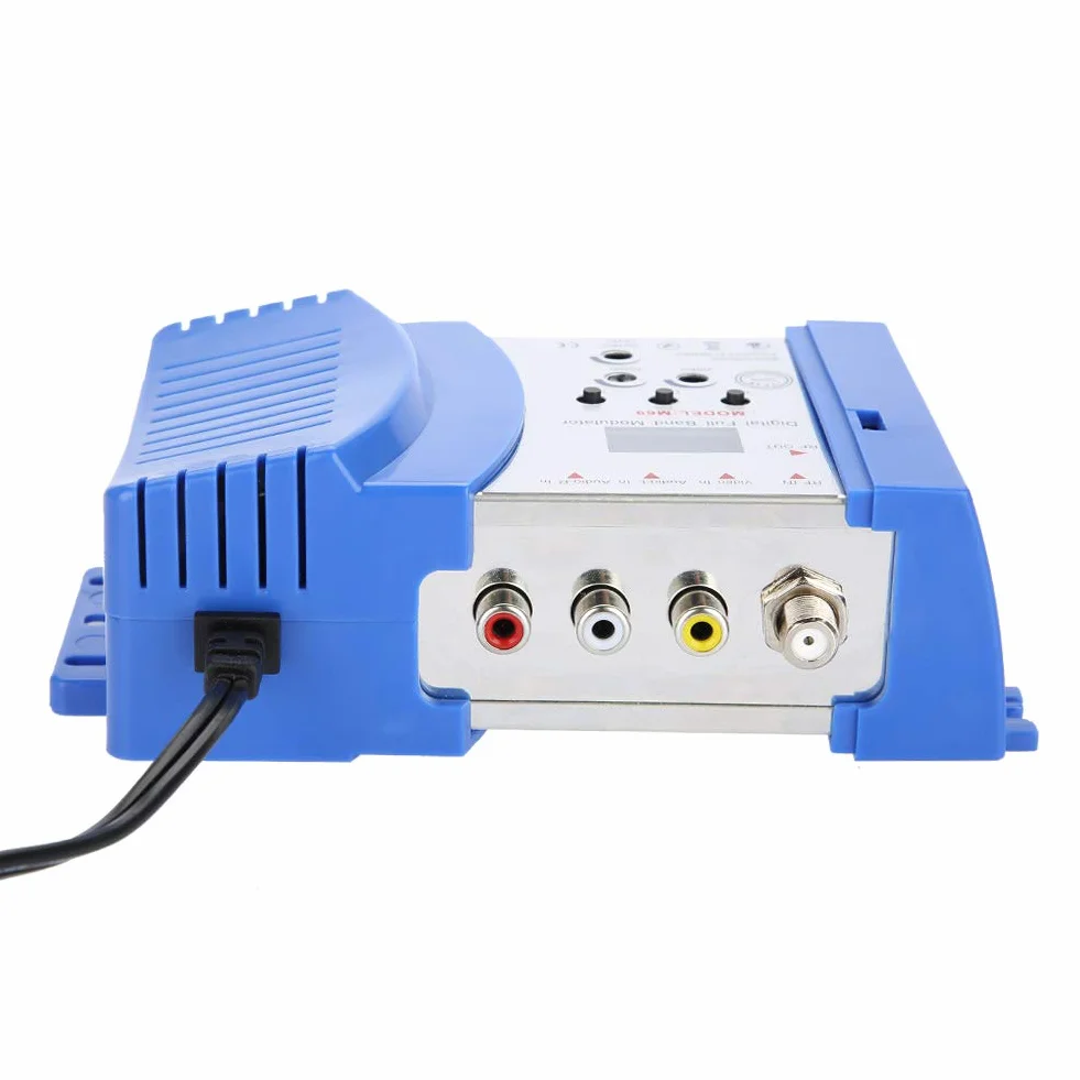 RF Modulator RF AV-RF AV-TV konwerter kompaktowy modulator RF Audio Video VHF UHF 110-240 V (wtyczka EU)