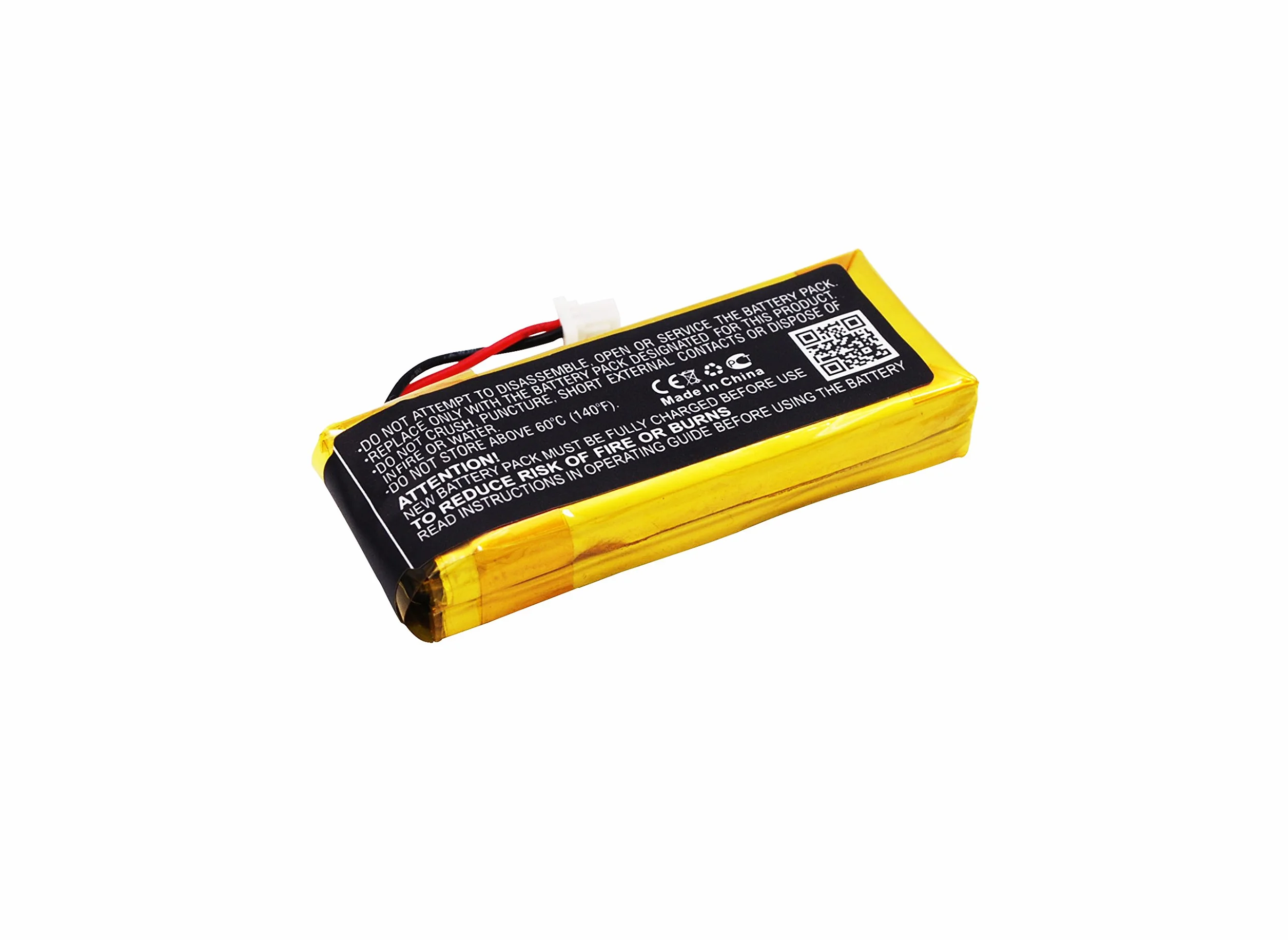 CS-SRD400SL Baterie 800mAh kompatybilny z [SCHUBERTH] C3, [CARDO] G4, G9, G9x, Scala Rider G4, Scala Rider G9, Scala Rider G9x zastępuje BAT00002, BAT00004, WW452050-2P, ZN452050PC-1S2P FBA