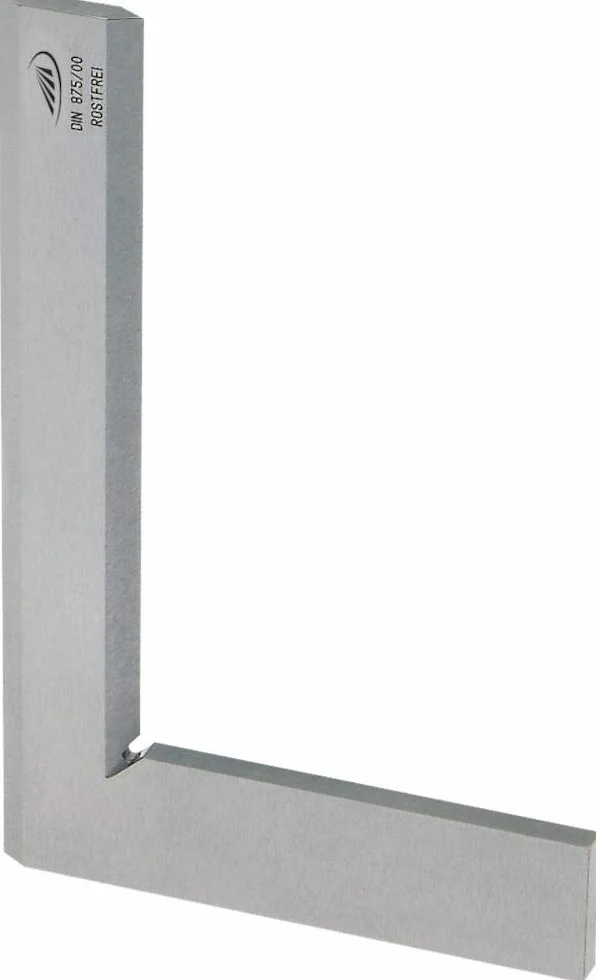 Kątownik krawędziowy, precyzyjny DIN875/00C ze stali nierdzewnej 150x100mm