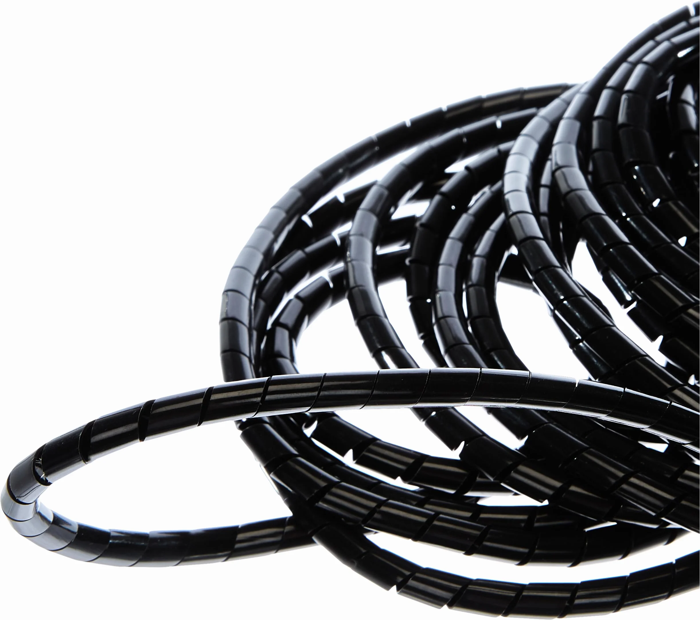 UNITEC Wąż spiralny 6 mm 10 m czarny