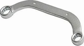 Klucz płaski, zestaw kluczy z grzechotką, klucz oczkowy, klucz do przeszkód 1 szt. 8-22 mm Half Moon Klucz oczkowy typu C Dwustronny metryczny klucz Torx do użytku profesjonalnego i majsterkowania (17