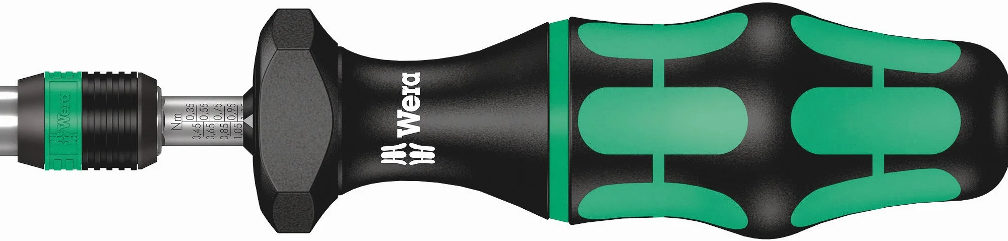 Wera 7441 1,2-3,0 Nm Wkrętak Dynamometryczny, Zielony, 1/4"