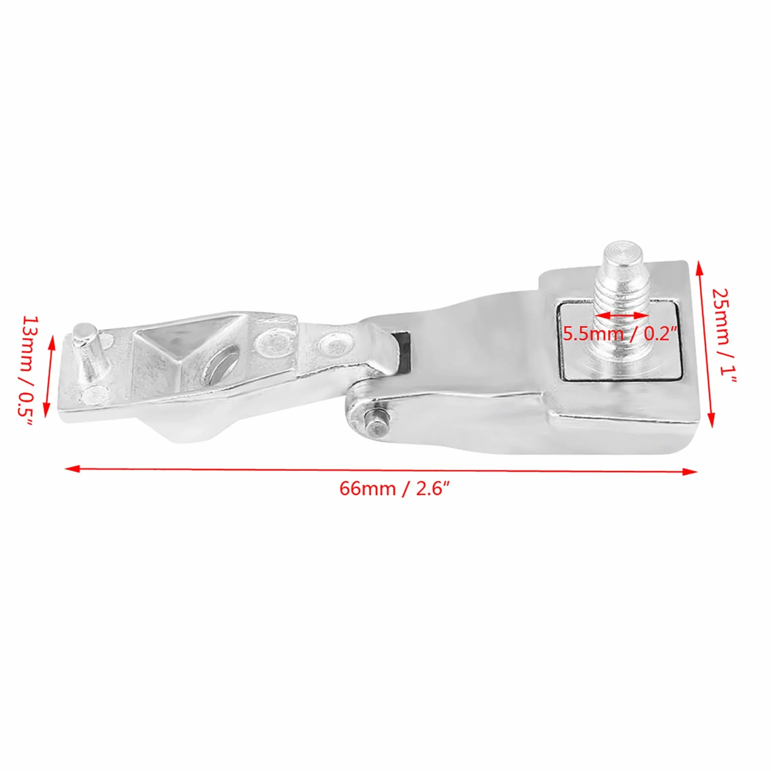 Yosoo Health Gear Zewnętrzna klamka do drzwi 500, zestaw naprawczy klamki samochodu, zawias klamki do 500, 51939041, 51964555 Narzędzie do naprawy