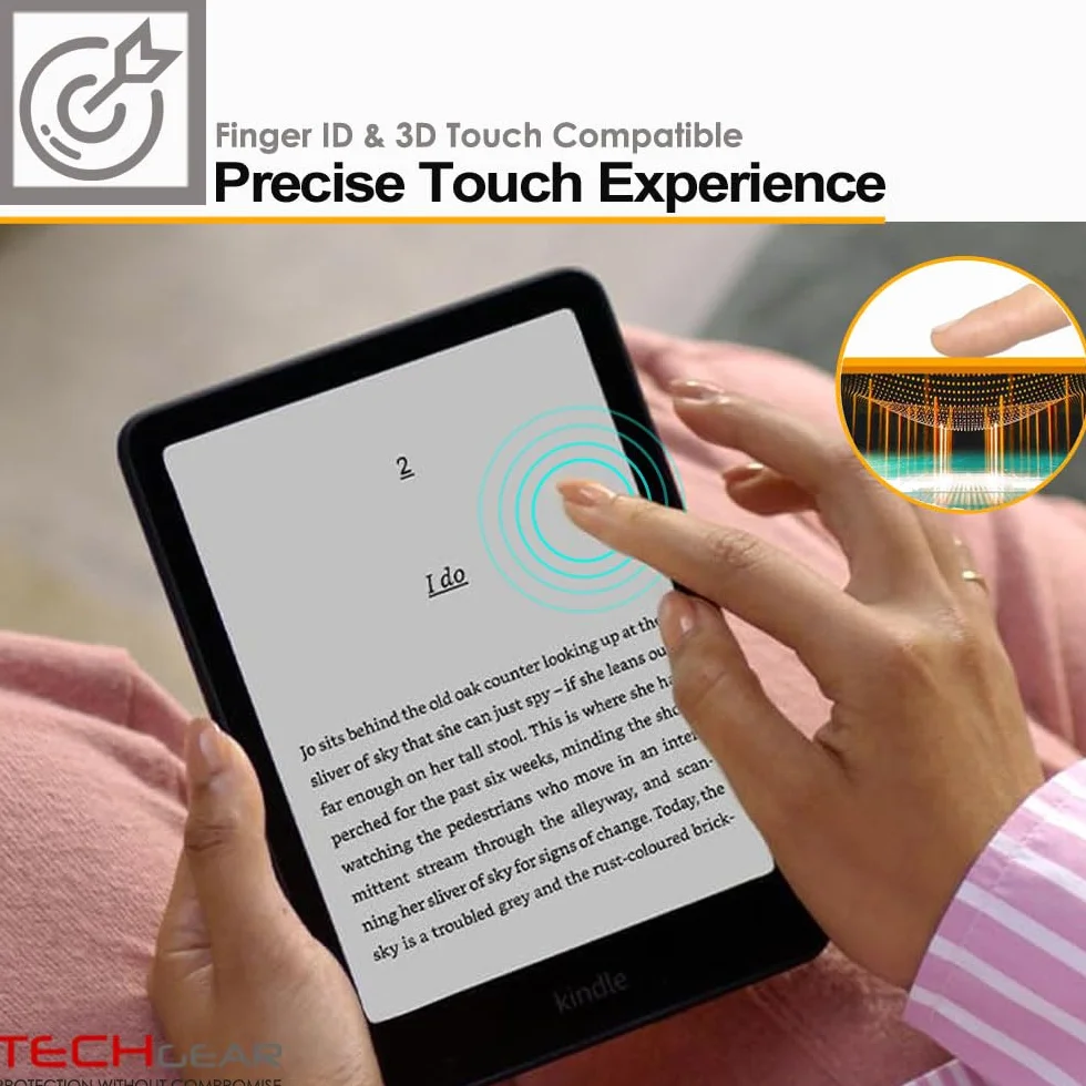 TECHGEAR 3-pak matowych ochraniaczy do Kindle Paperwhite 2024 12. generacji ANTI GLARE