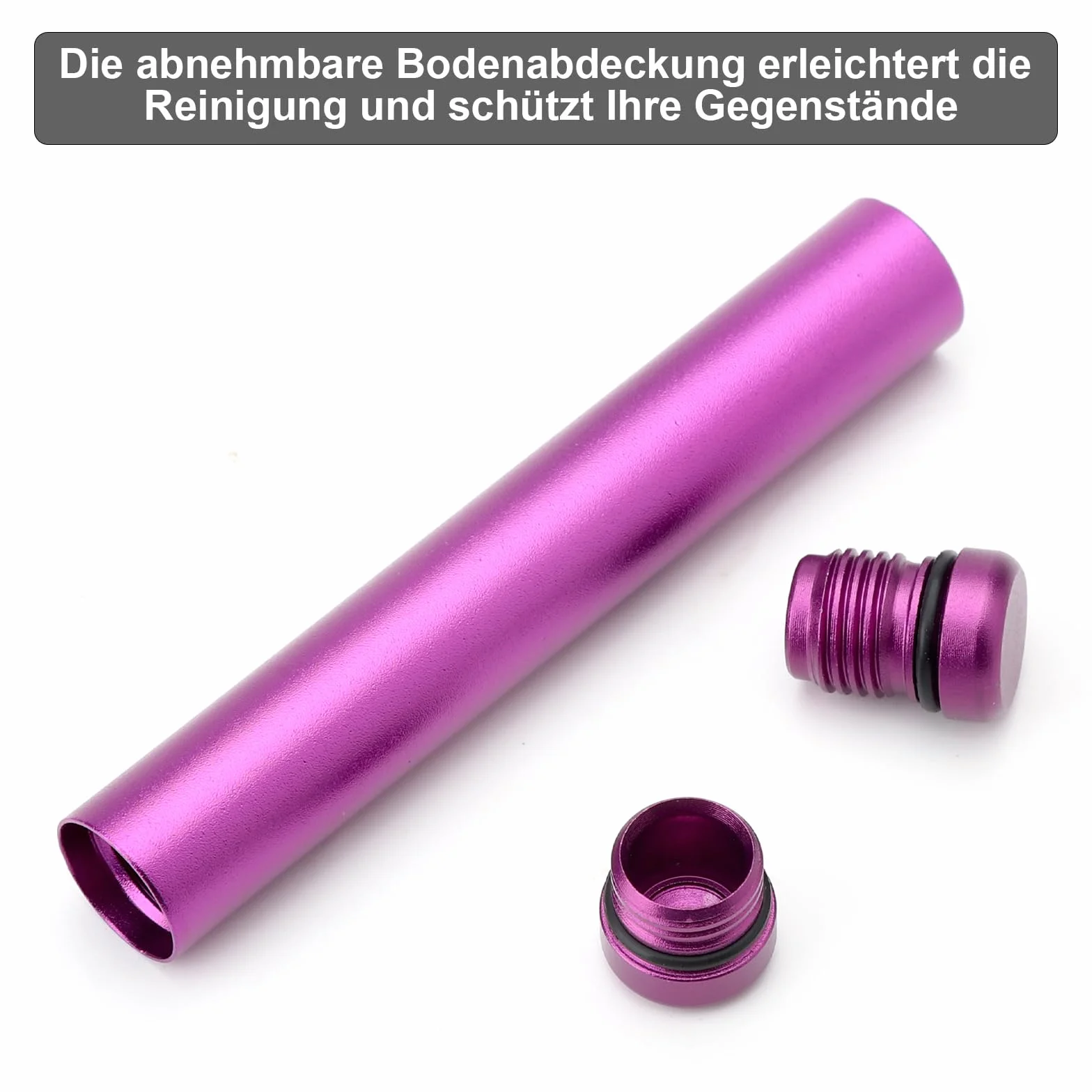 HENGBIRD 2 sztuki osłonki na jointy, osłona na joint, etui na jointy 11 cm, osłona na jointy Kingsize, pudełko na jointy, przechowywanie jointów, szczelność zapachowa i wodoszczelność, metalowy