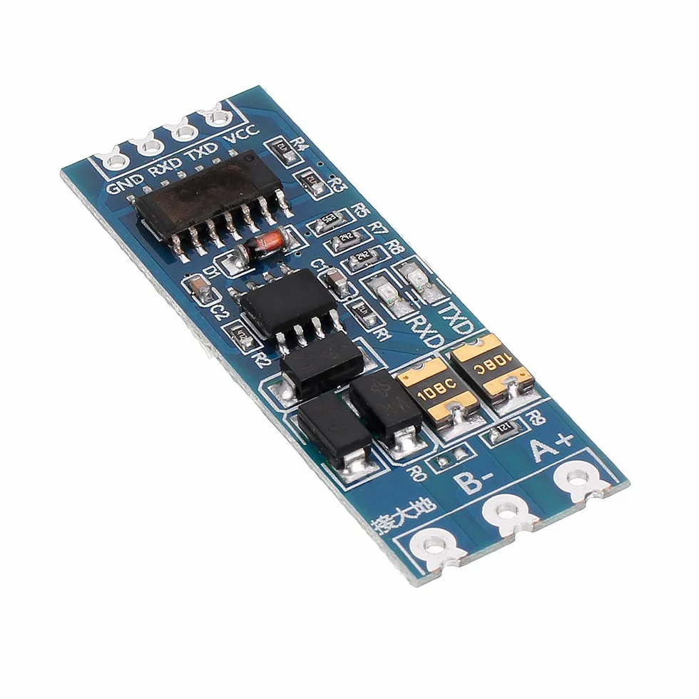 DollaTek TTL do RS485 Adapter 485 Port szeregowy moduł konwertera poziomu UART 3,3V 5V