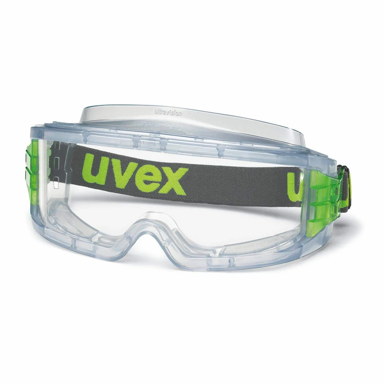 Uvex 9301714 Ultravision Vollsichtbrille - Supravision Excellence - Przezroczysty/Grün-Przezroczysty
