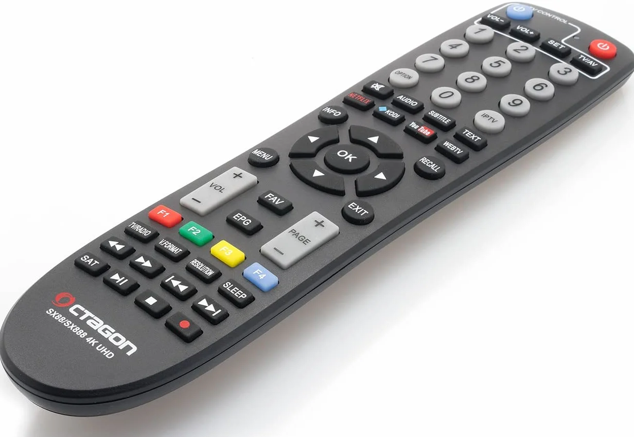Octagon SX88 4K Linux odbiornik satelitarny z PVR, Smart TV Box, Unicable, HDR HLG