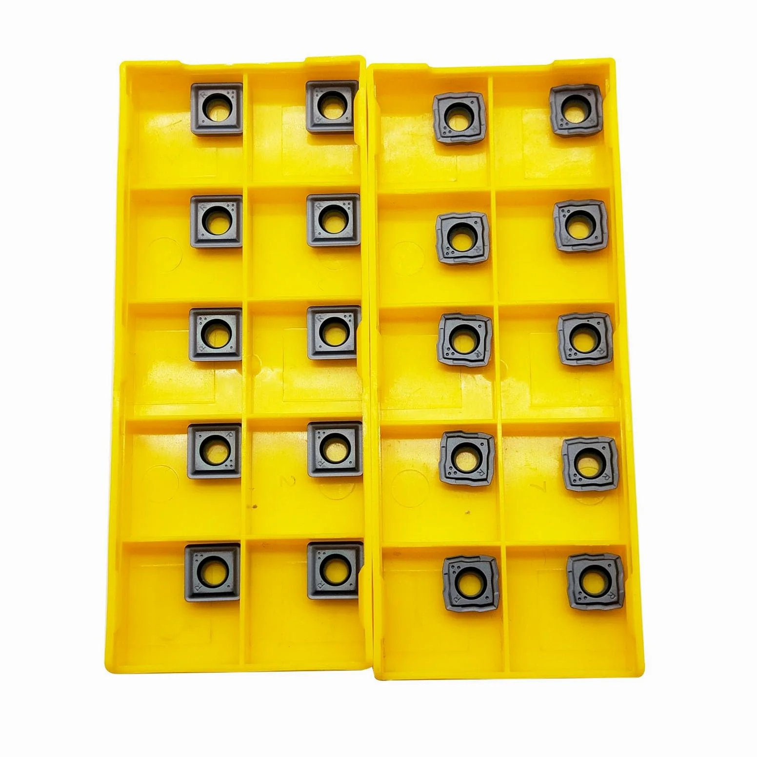20-częściowy zestaw płyt z twardego metalu SCGX05/SPGX05 do wierteł z twardego metalu do wierteł z serii 880 (SCGX050305-GR+SPGX050305-GR)