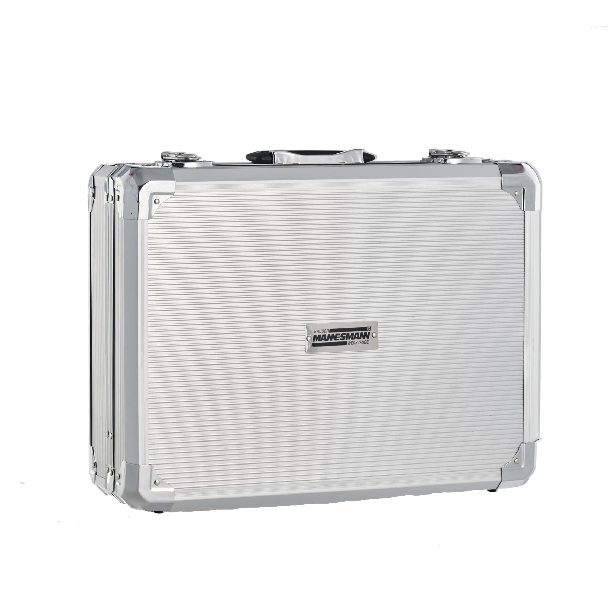 Brüder Mannesmann Aluminiowa walizka narzędziowa M29075, 108-częściowa