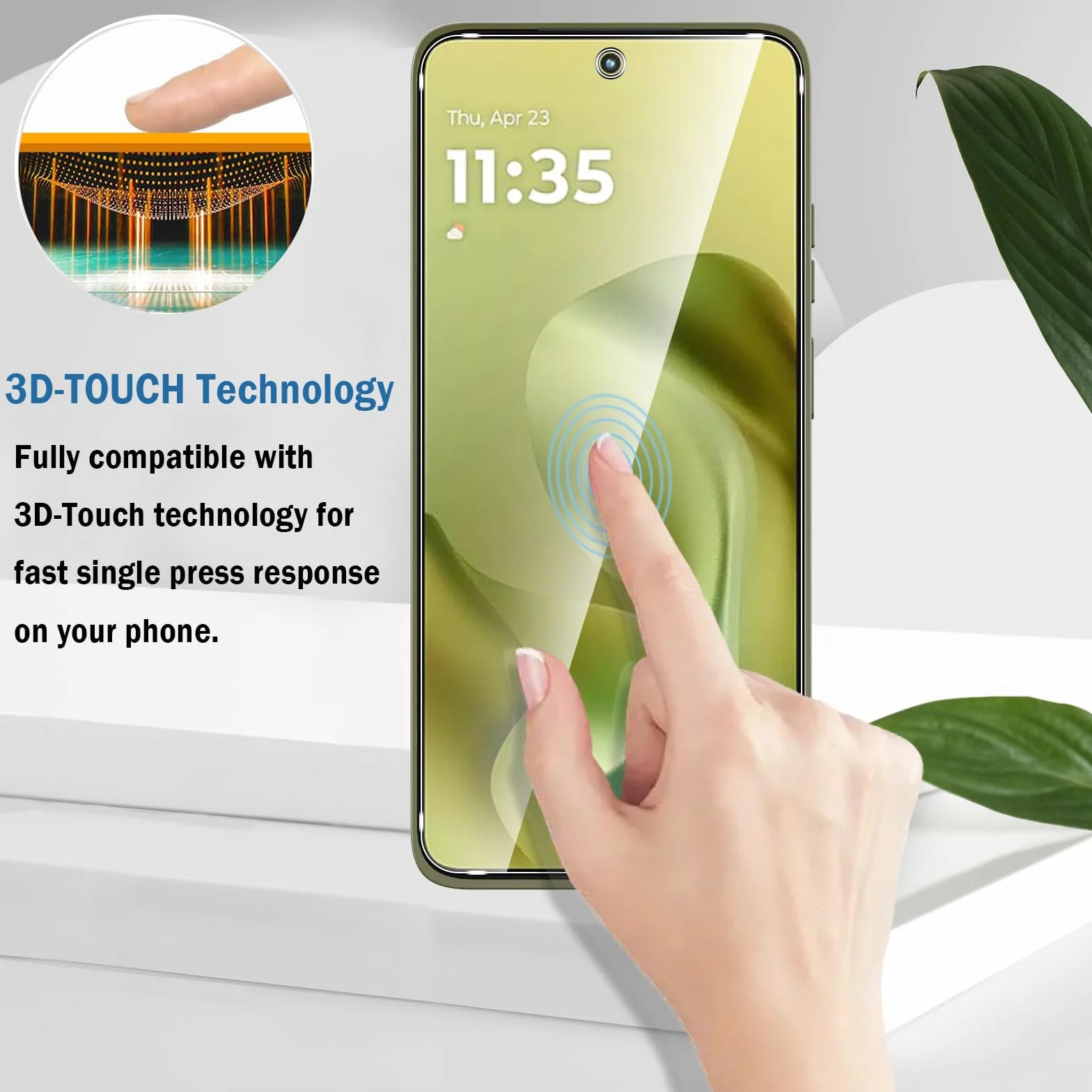 2 + 2 szt. szkła hartowanego do Moto G86 ochraniacz ekranu i osłona obiektywu aparatu, twardość 9H, ultra odporne, odporne na odciski palców, bez pęcherzyków, przezroczysta folia na telefon HD