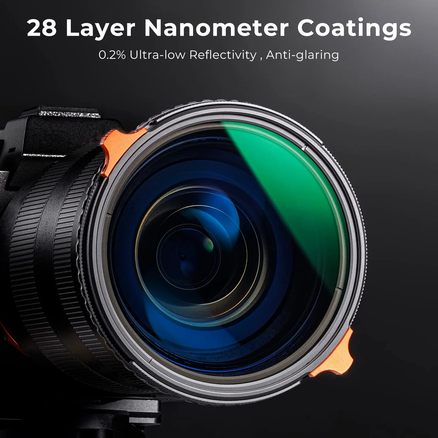 K&F Concept Nano-X ND 67 mm CPL&ND4-ND64 2 w 1 Wielofunkcyjny Filtr Szary i Polaryzacyjny CPL