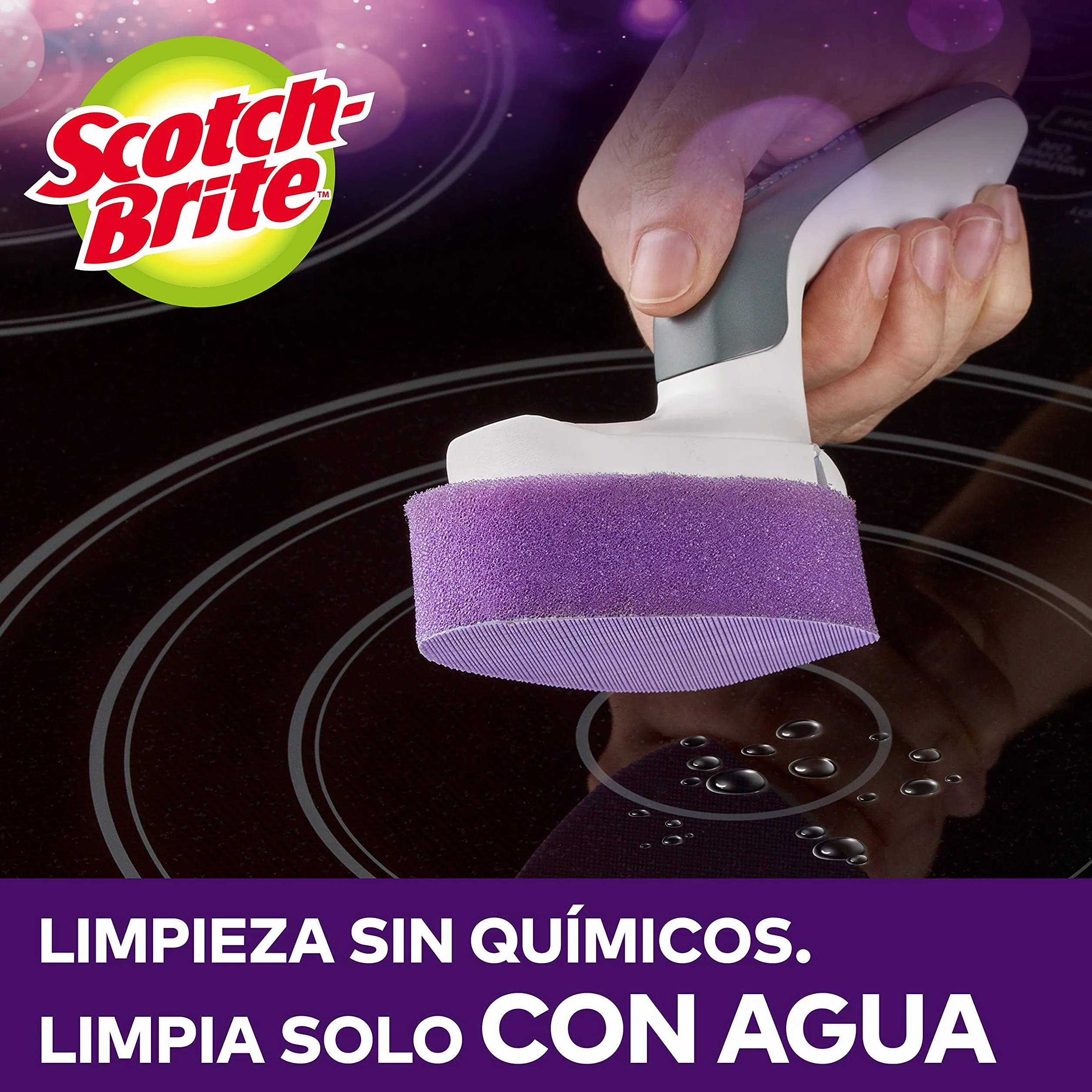 Scotch-Brite Wkłady do szklanej różdżki kuchennej, 2 sztuki w opakowaniu