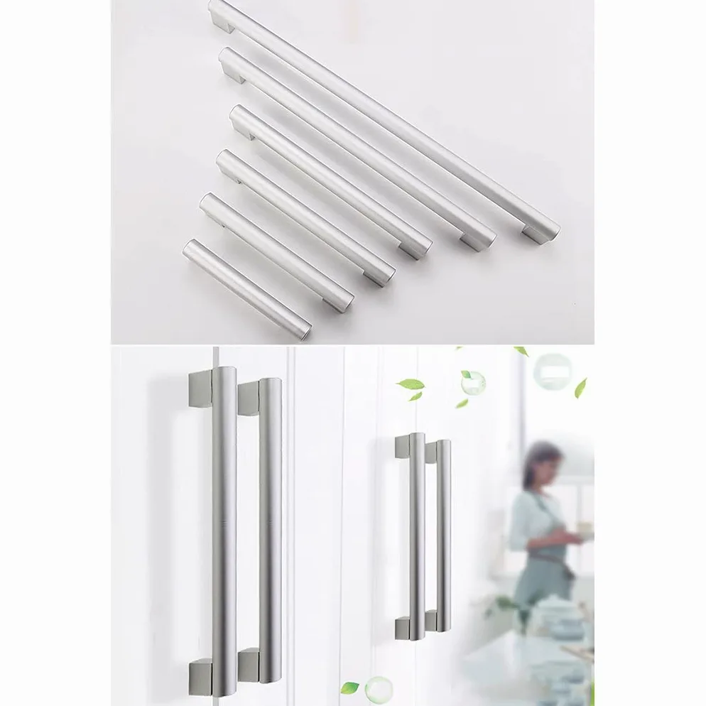 Uchwyt do holowania, uchwyt do szafki, 2 szt. Uchwyt do szafy Uchwyty do drzwi ze stopu aluminium Uchwyty do drzwi szuflady, śruby w zestawie (rozstaw otworów 864 mm) (Size : Hole distance 864mm)