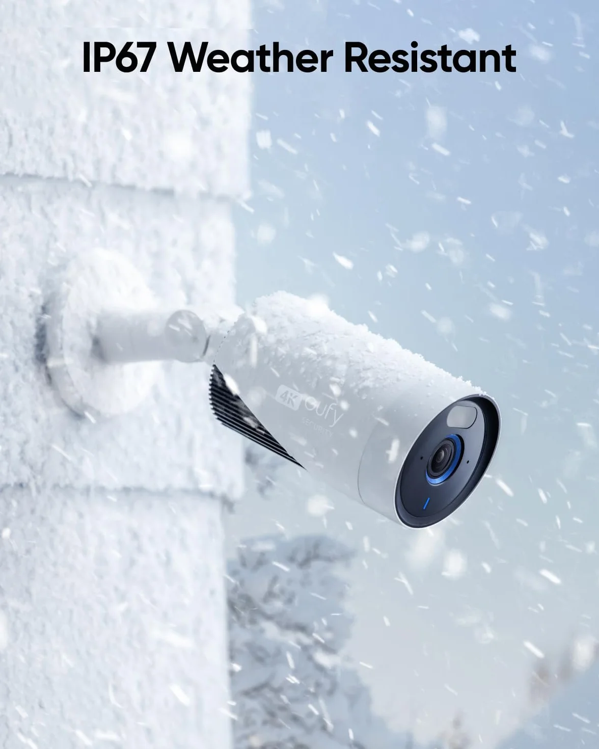 eufy Security eufyCam E330 kamera monitoringowa zewnętrzna, nagrywanie 4K, nagrywanie 24/7, zasilanie sieciowe, Wi-Fi NVR, dysk twardy 1 TB, możliwość rozszerzenia do 10 kamer (cztery zestawy kamer)