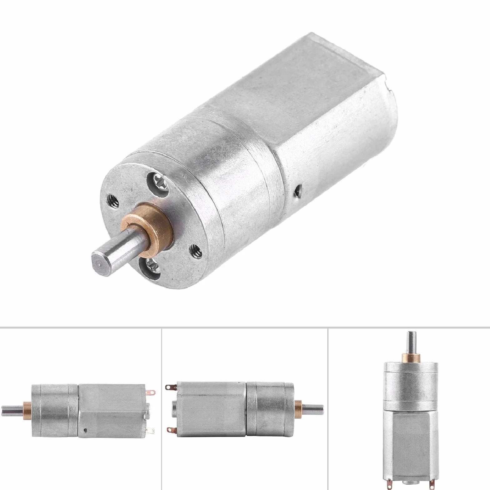 DC 12V Gear Reversible High Torque Reduction Electric Motor 15~200 RPM Średnica zewnętrzna 20 MM(12V 15RPM)