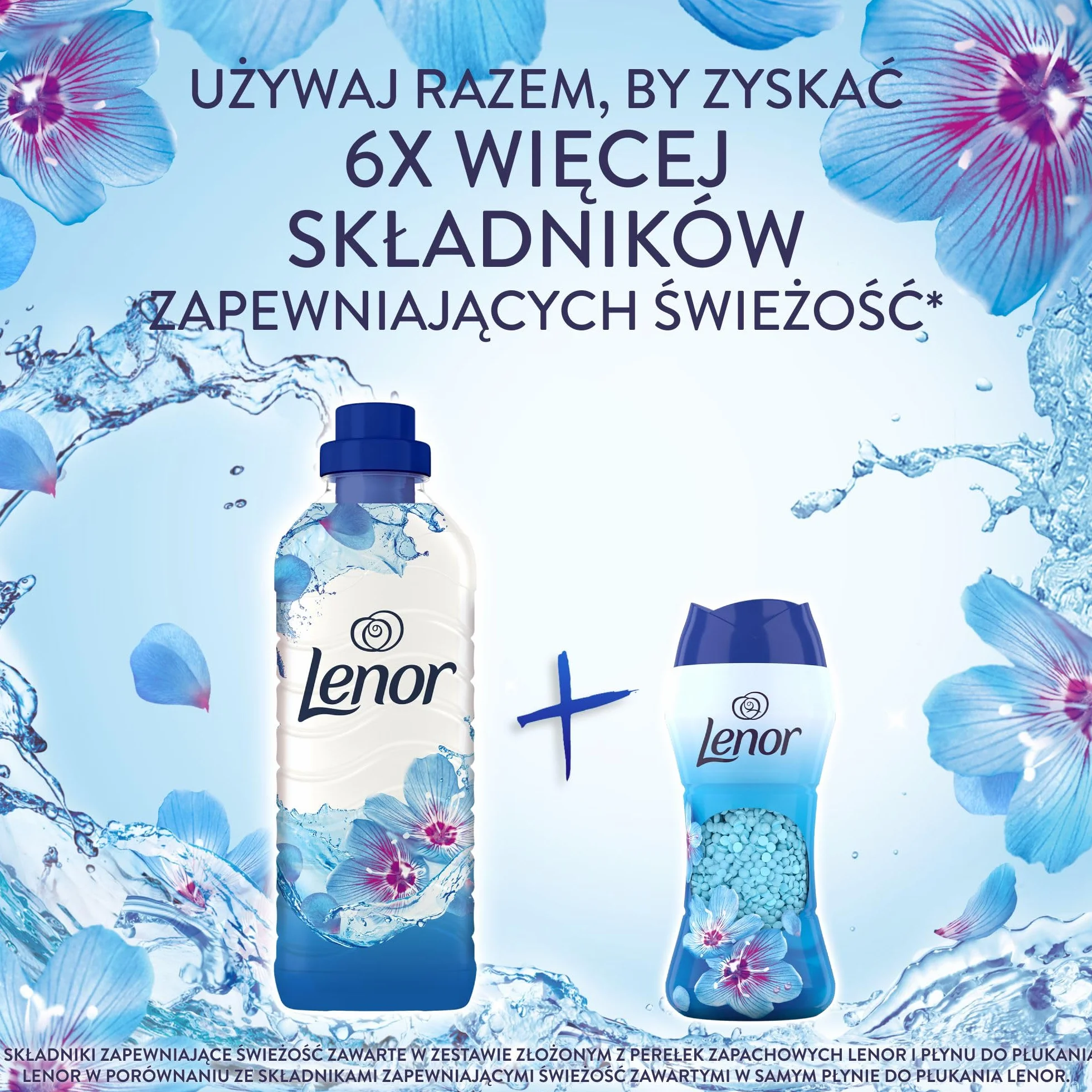 Lenor Płyn do płukania tkanin 118 prań, Spring Awakening, Świeża pościel nawet przez 7 dni