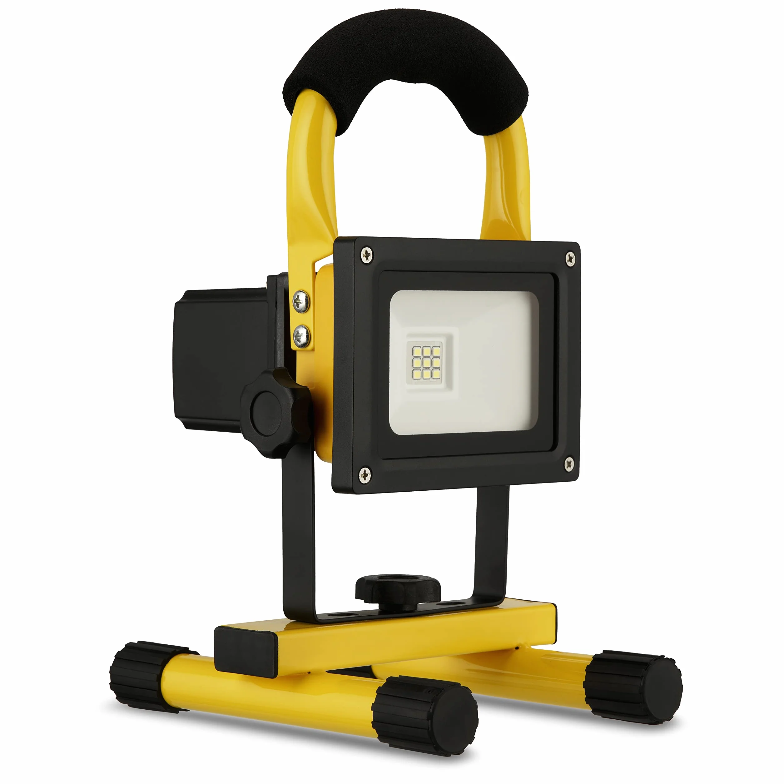 REV SPOT, lampa robocza LED z akumulatorem, 7 W, 600 lm, IP44, czarno-żółta