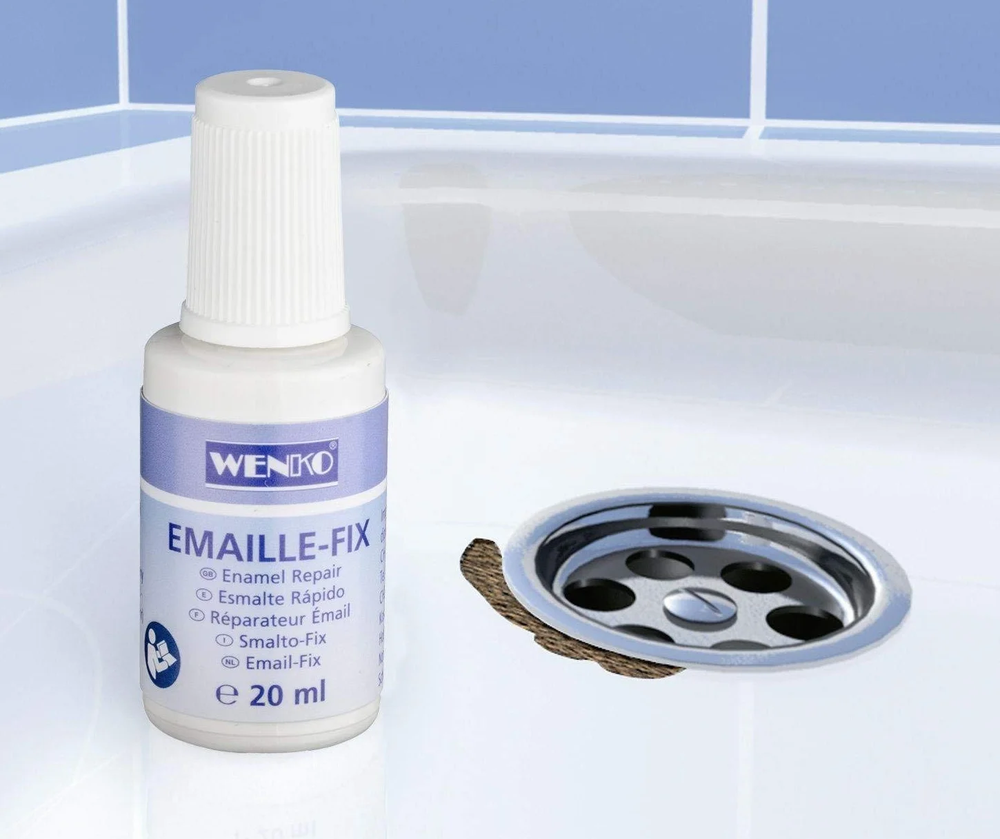Emalia Fix, biała (1 sztuka)