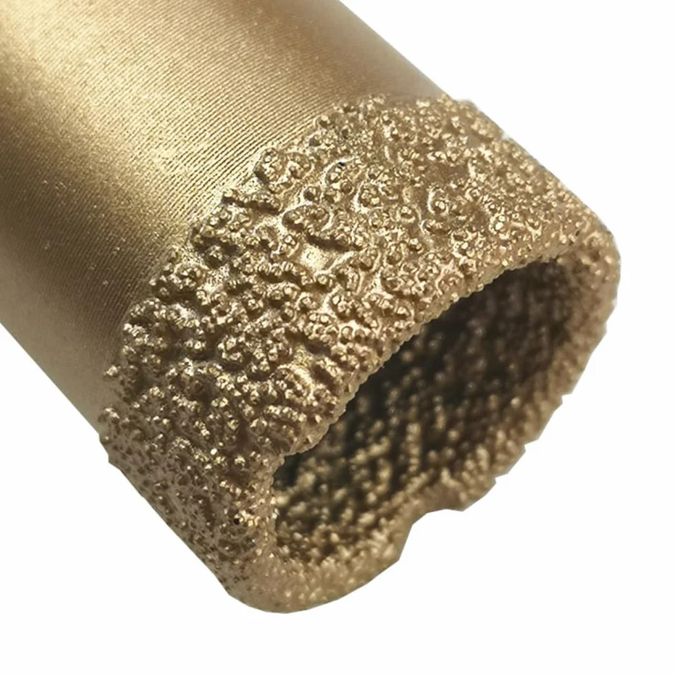 Wiertło rdzeniowe diamentowe, Otwornica diamentowa M14 lutowana próżniowo 6-100 mm do murów marmurowych z płytek porcelanowych(95mm)