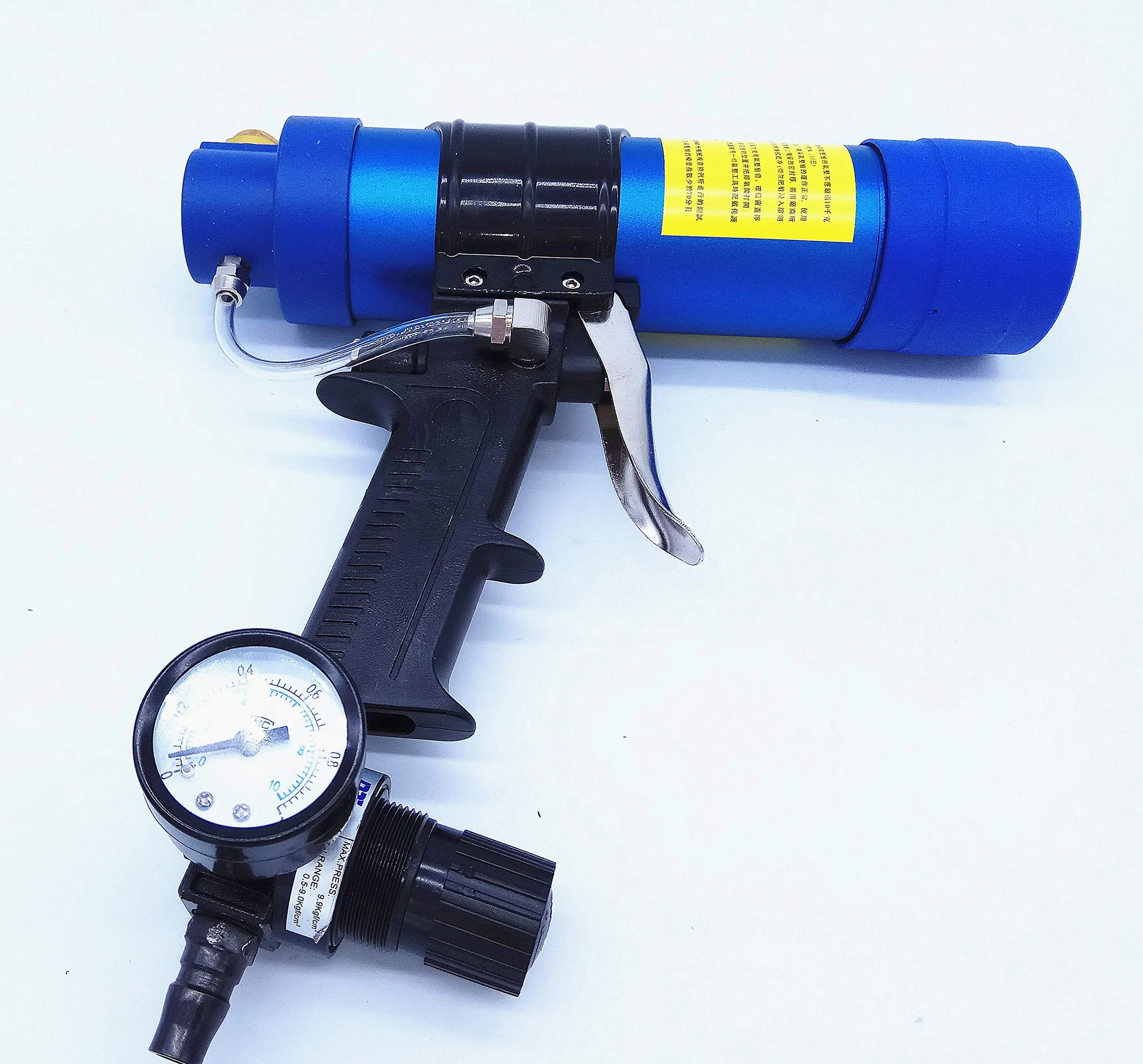 Pneumatyczny dozownik kartuszy pistolet do uszczelniania powietrzem silikon uszczelniacz cementu sprężone powietrze aplikator Caulk pistolet 310 ml narzędzie do klejenia