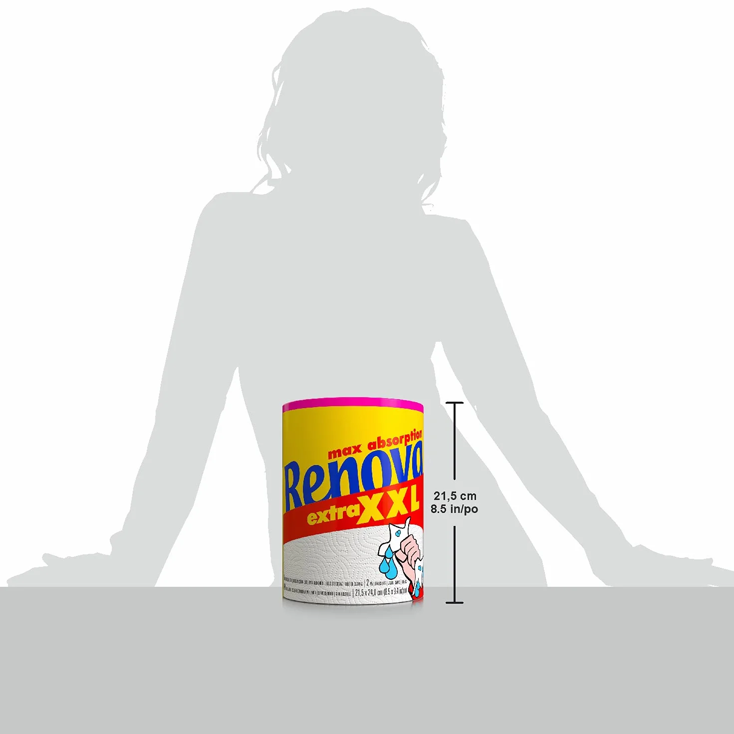 Renova 200058150 Ręcznik Papierowy, 120 Arkuszy, Biały