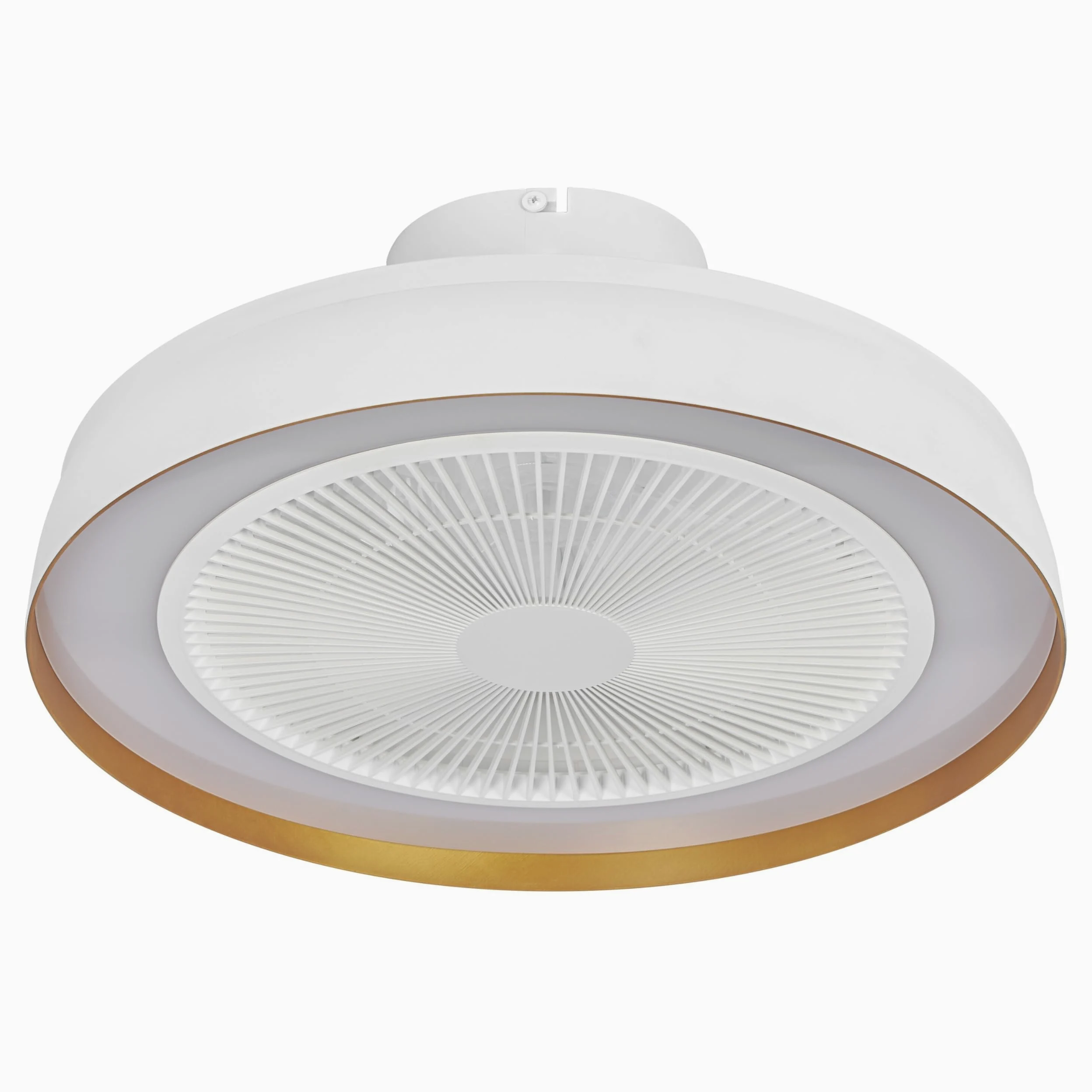 Wentylator sufitowy OSRAM 480 mm, 49 W LED ściemnialny, silnik DC 6 prędkości, zdalny timer, 1900 m³/h, 13-20 m²