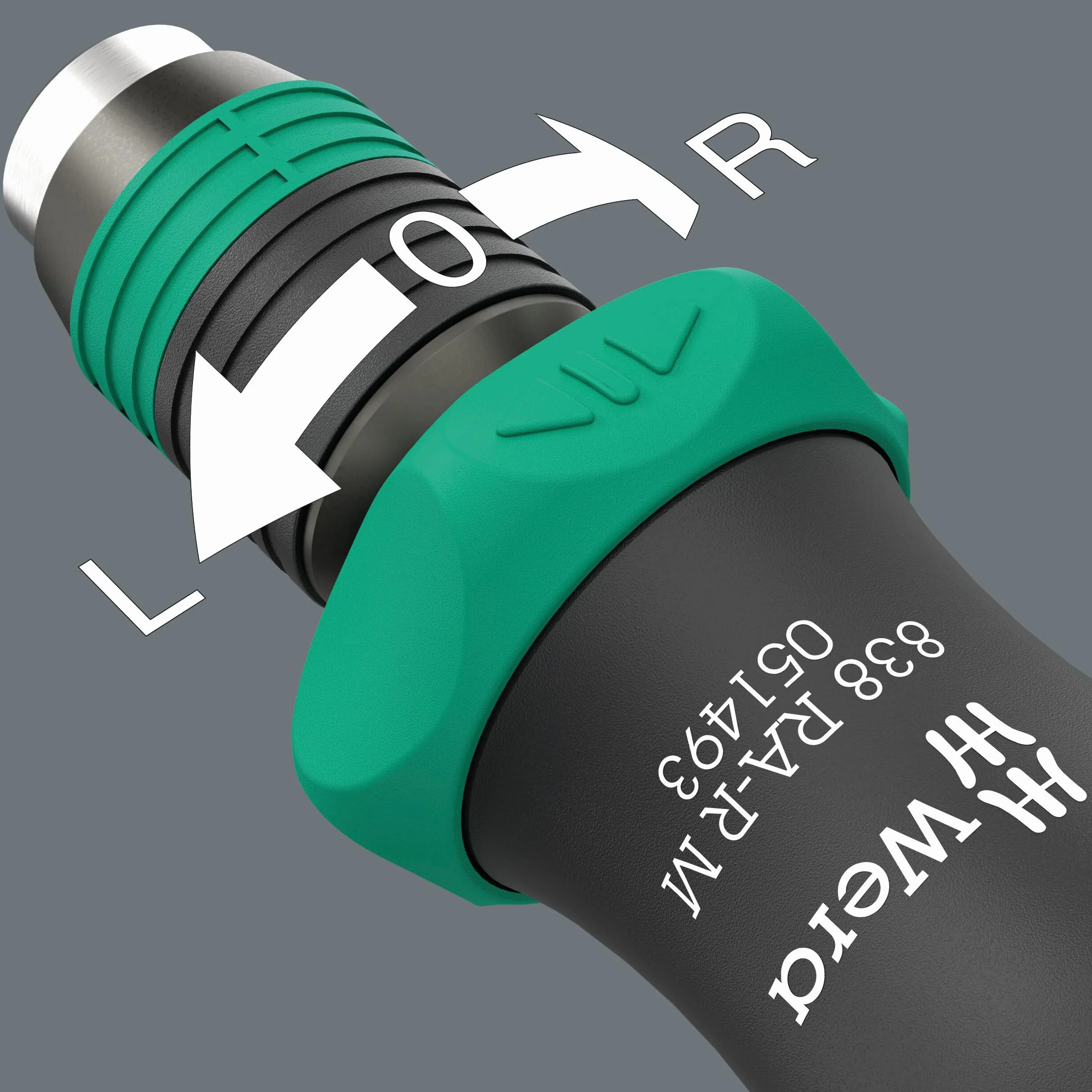 Wera 05051061001 Kraftform Kompakt 838 RA-R M zestaw 1, 15-częściowy
