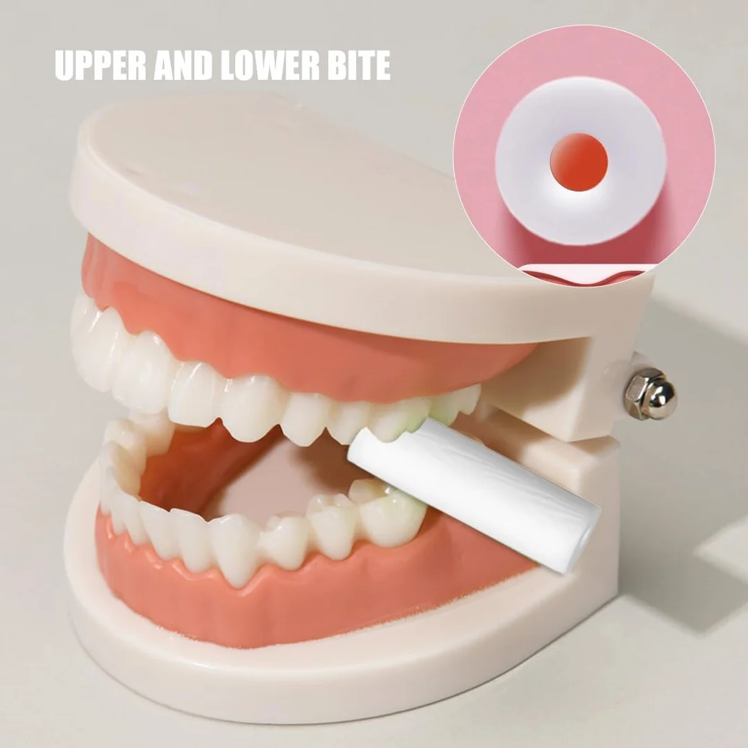 WeddHuis 2 sztuki tacy Aligner Chewies Aligner Chewies Chomper do wyrównania tacek