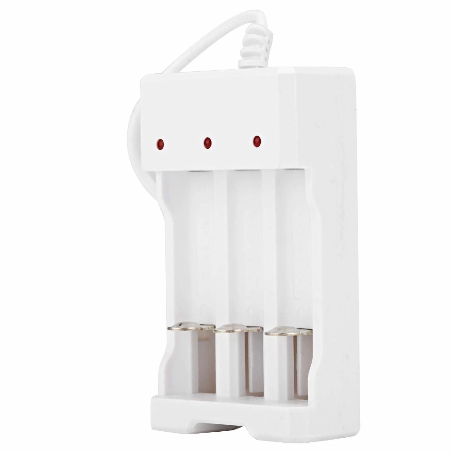 Naroote Ładowarka USB do akumulatora, ABS, z trwałym złączem USB lub przenośną baterią AA AAA do ładowania powerbanku