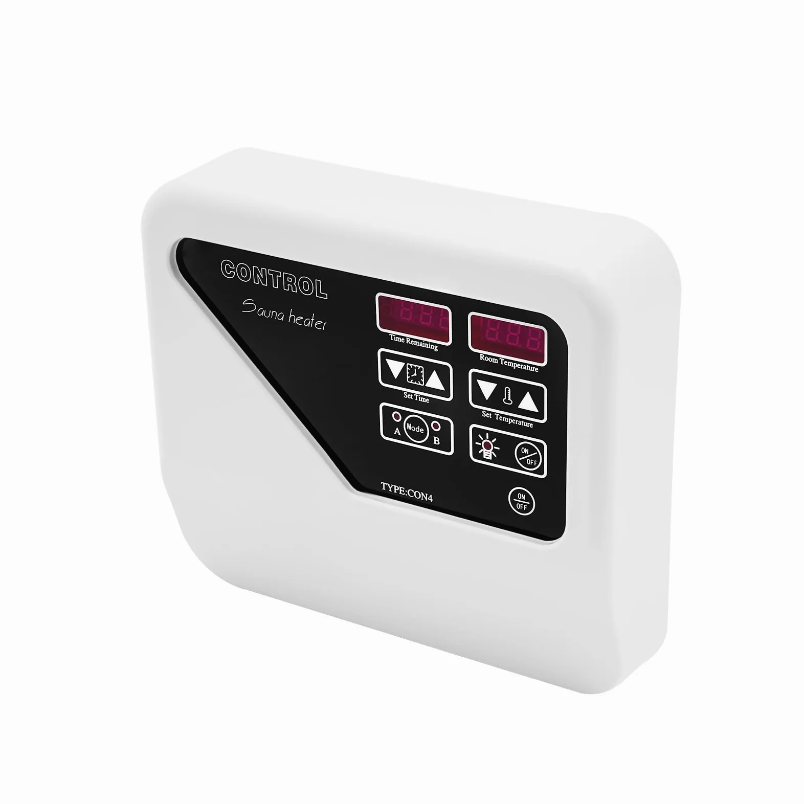 Kontroler ogrzewania sauny, sterowanie 3-9 kW, cyfrowe urządzenie sterujące, sauna, zewnętrzna jednostka sterująca, 40-105°C, do pomieszczeń na zewnątrz