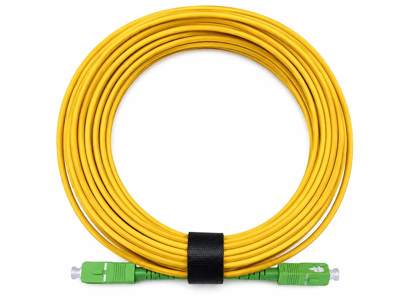 Elfcam 3m Kabel światłowodowy SC/APC do SC/APC dla Orange Livebox SFR La Box Fibre Bouygues Telecom Bbox Mobistar