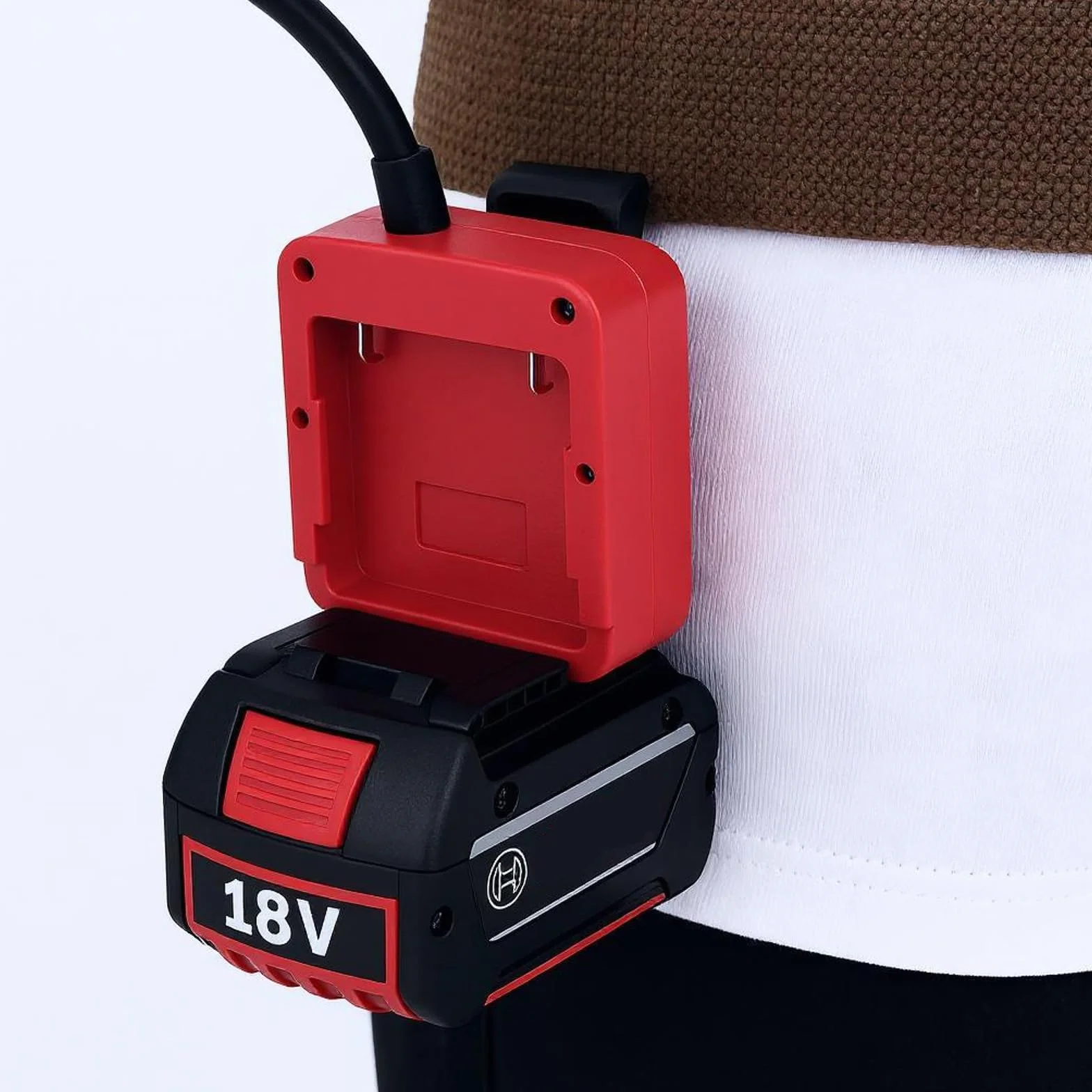 Adapter Przedłużacza Baterii TICFOX Zmniejsz Wagę 18 V Do Adaptera Baterii Litowych Serii GBa Do Elektronarzędzi BOSCH PBa