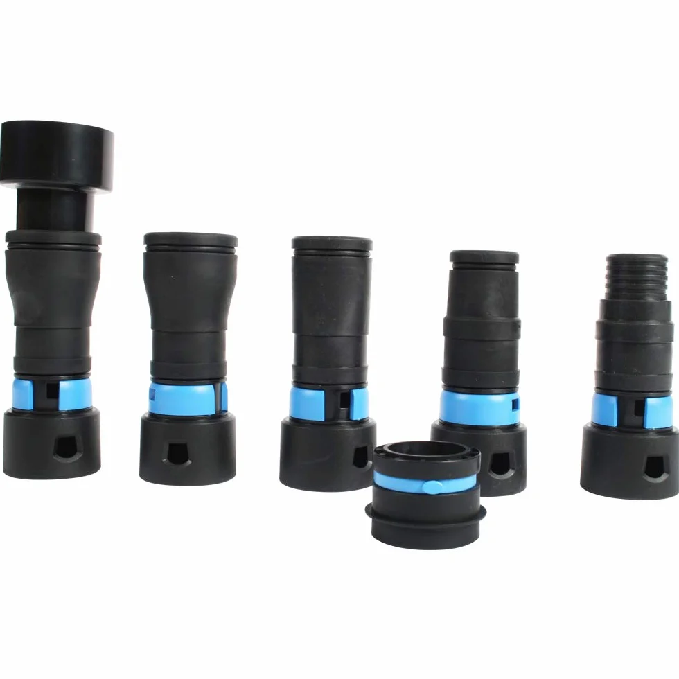 Cen-Tec Systems 95237 Quick Click Multi-Brand Power Tool Dust Collection, czarny, rozszerzony zestaw adapterów