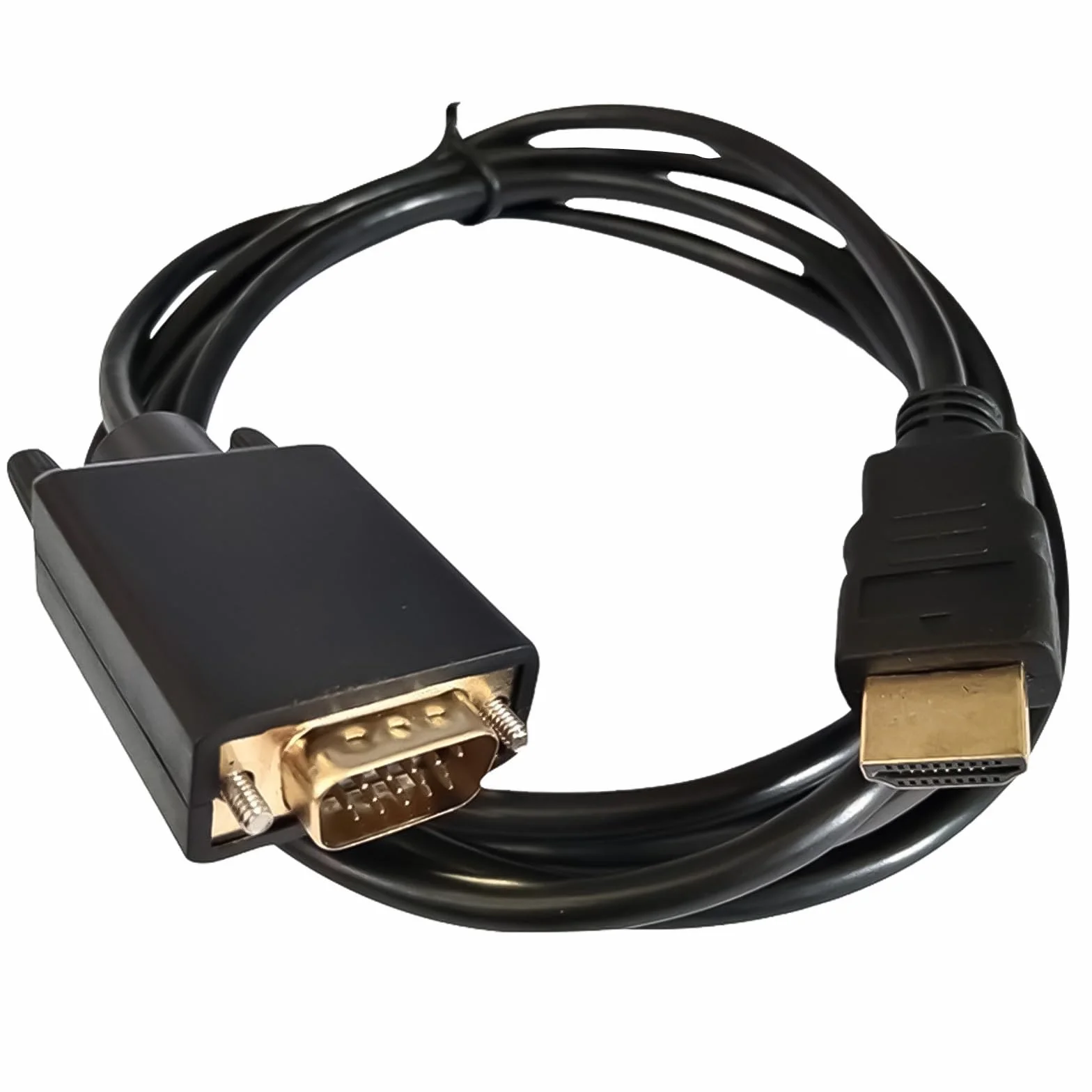 Xinlie Gniazdo HDMI na wtyk VGA 1080p Adapter aktywny HDMI do VGA kabel wideo