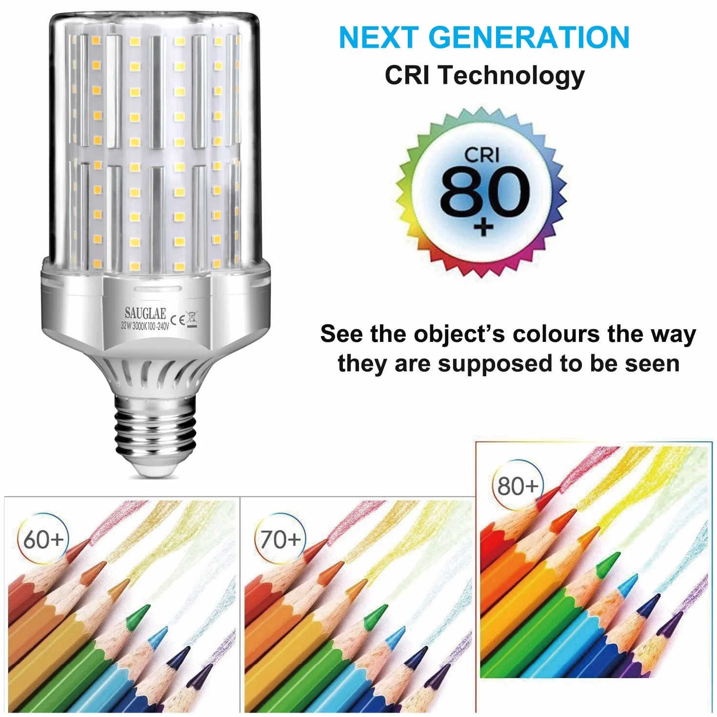 Żarówki LED 32 W, odpowiednik 260 W, żarówka żarowa, 3600 lm, 3000 K, ciepła biel, E27 E27, 2 sztuki