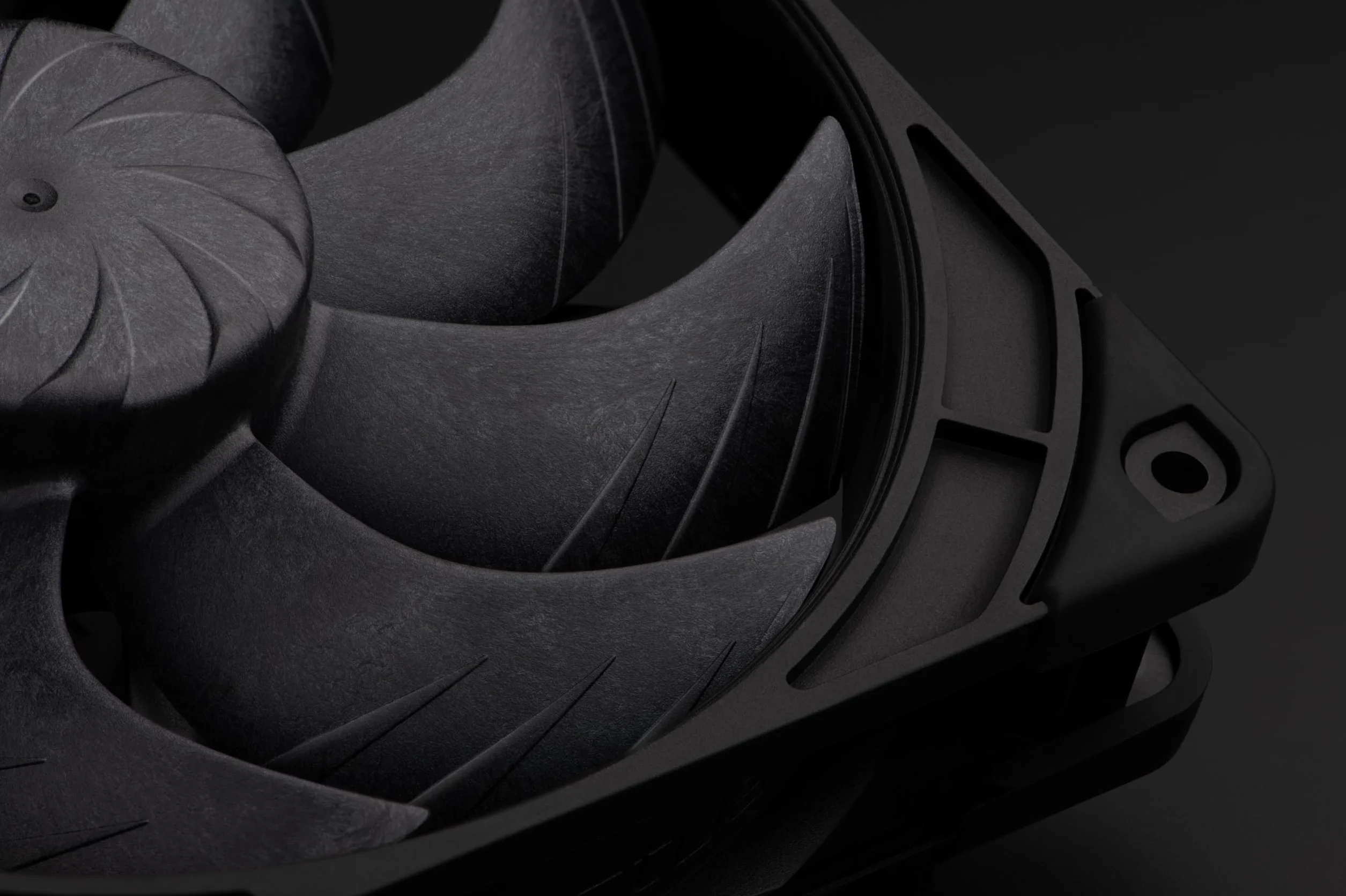 Noctua NF-A14x25 G2 PWM Sx2-PP chromax.black, Dwuwentylatorowy Zestaw do Stosowania w Układzie Sąsiadującym oraz Push-Pull (Czarny)