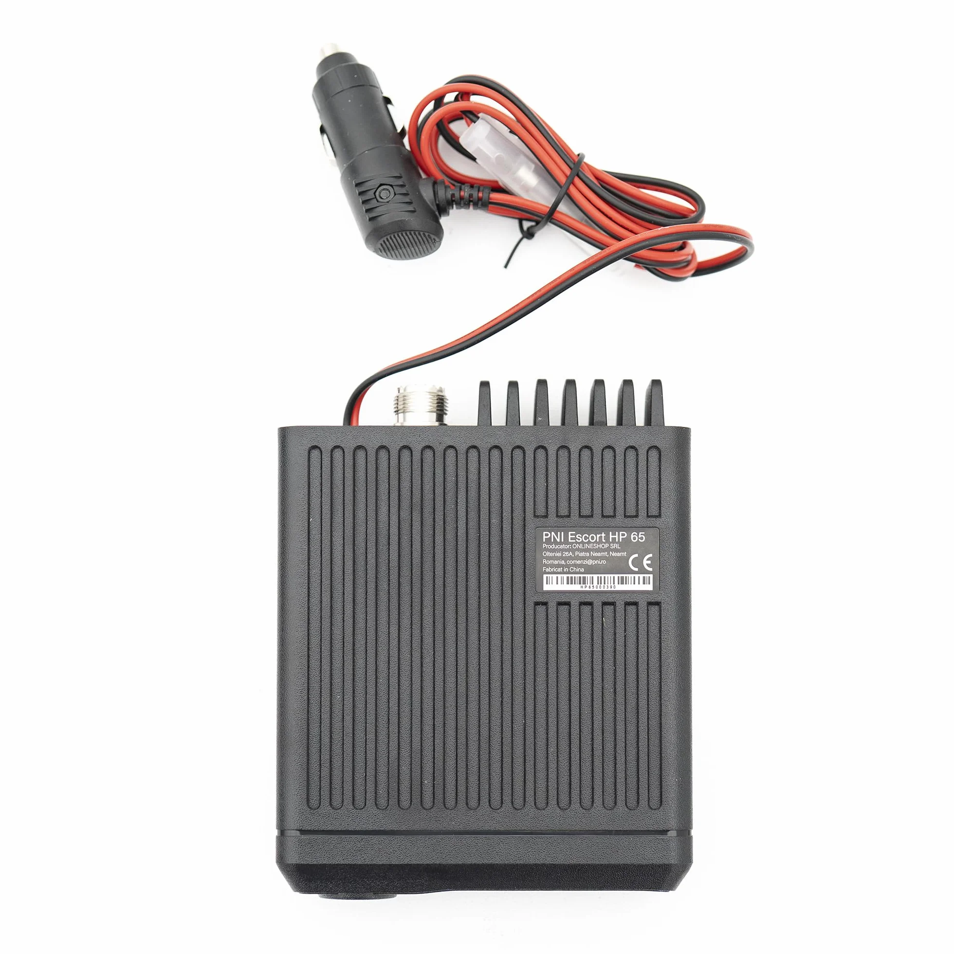Stacja radiowa CB PNI Escort HP 65 ASQ, multi-norm, Noise Blanker, ASQ, regulowany SQ, 12 V - 24 V, wtyczka do zapalniczki samochodowej w zestawie