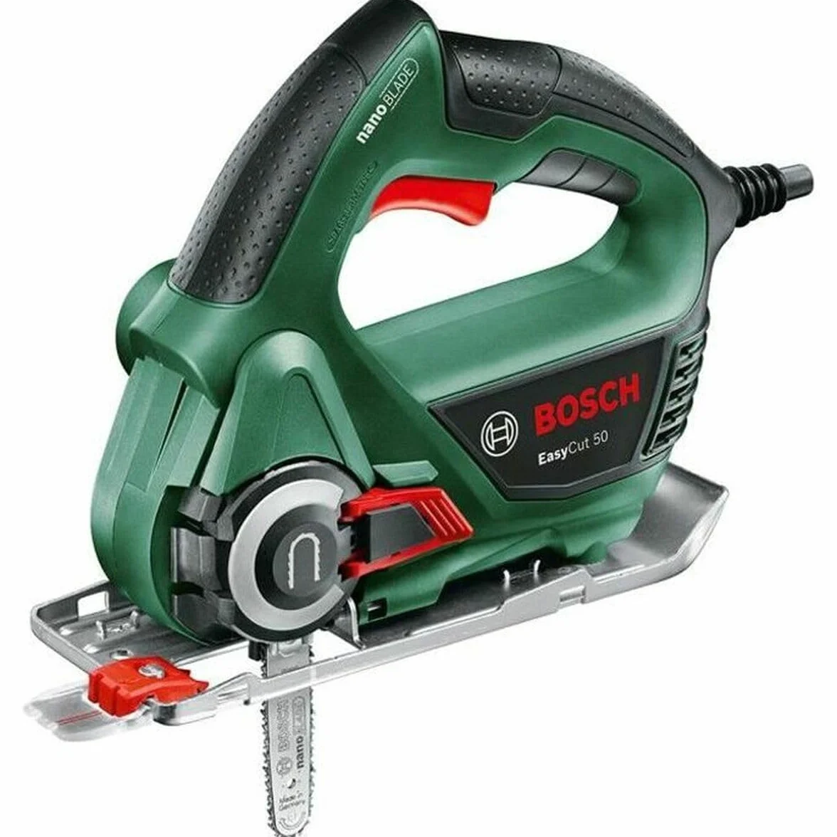 Bosch EasyCut 50 pilarka elektryczna (500 W, technologia NanoBlade, w walizce)