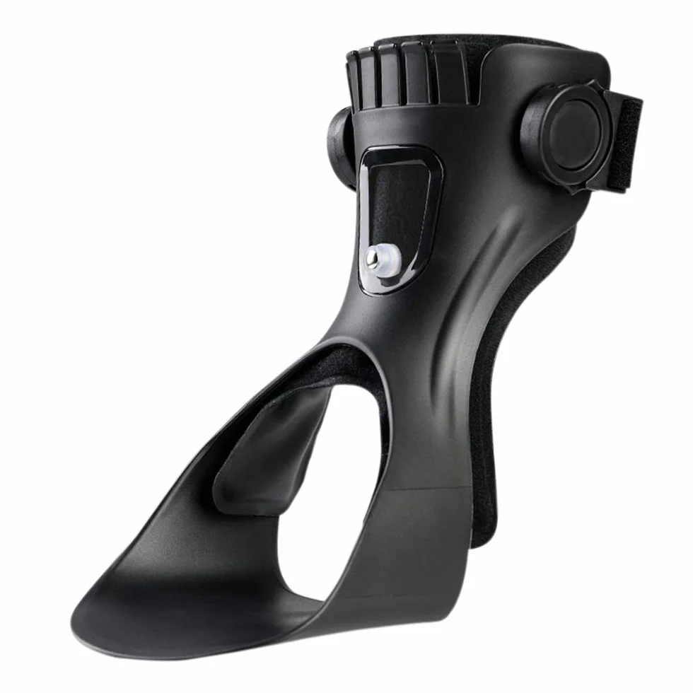 Drop Podpora stopy Drop Foot Brace Ortesi AFO AFOs Ortesi kostki Wsparcie z wygodnym nadmuchiwanym airbagiem dla hemiplejii, buty po udarze na wędrówki (prawa stopa, XL)